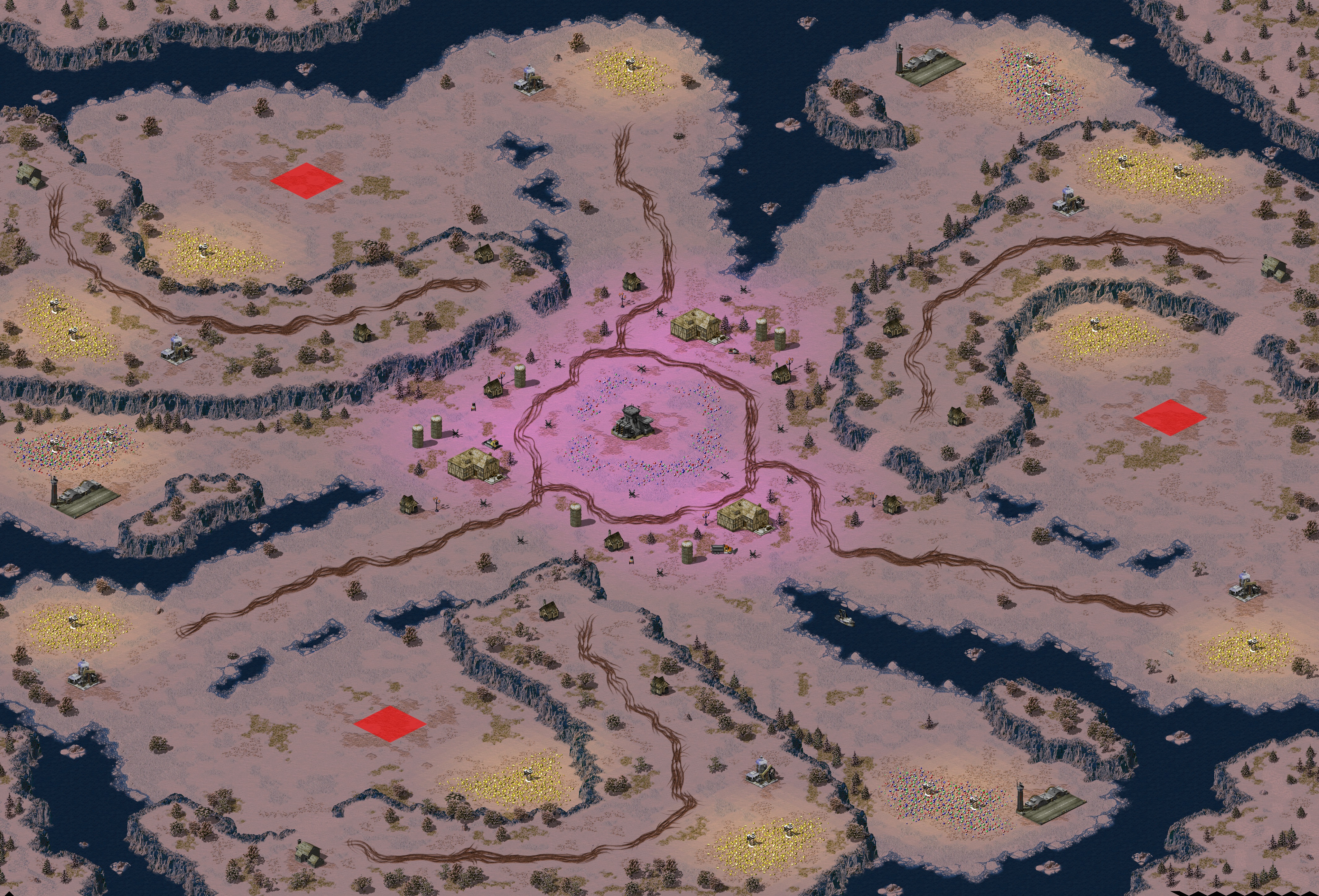 Rendered map: Medusa