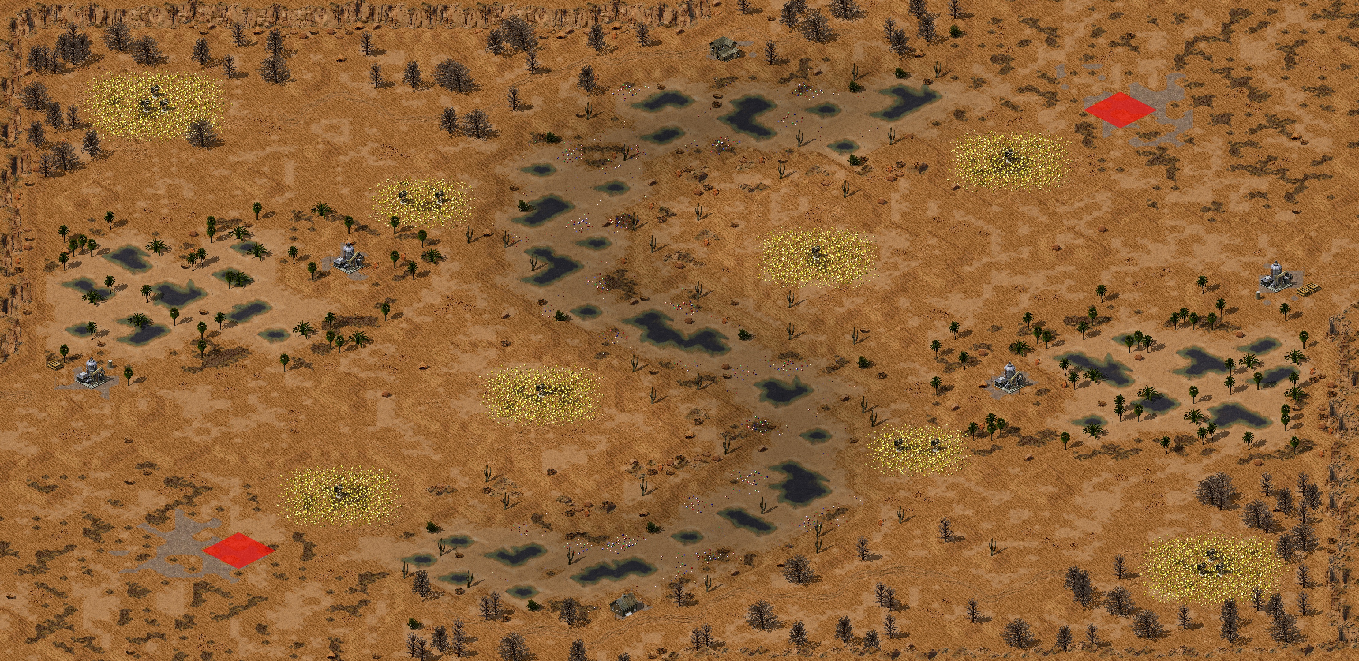 Rendered map: Dawn of Dune