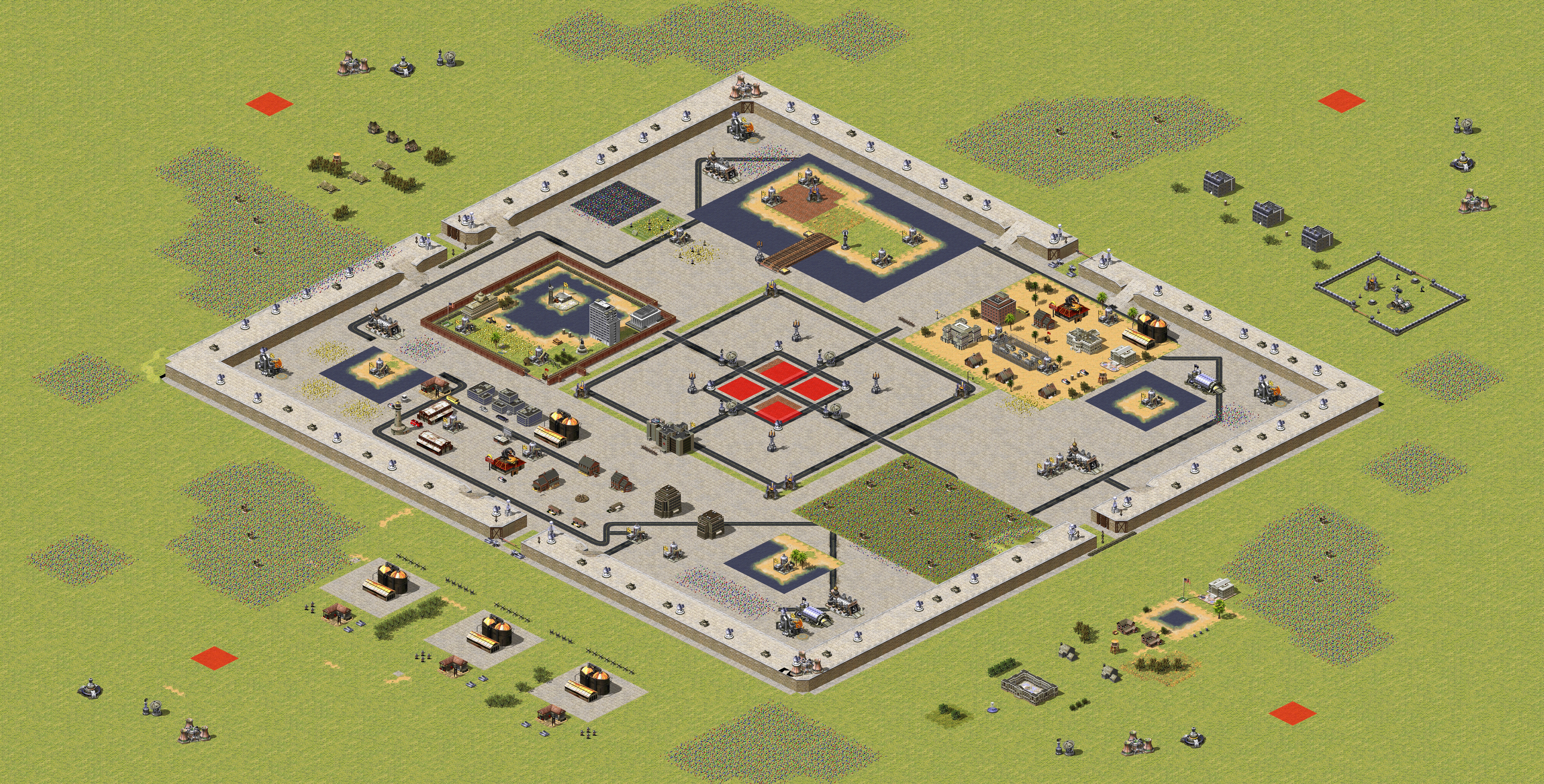 Rendered map: ST1 City Blockade