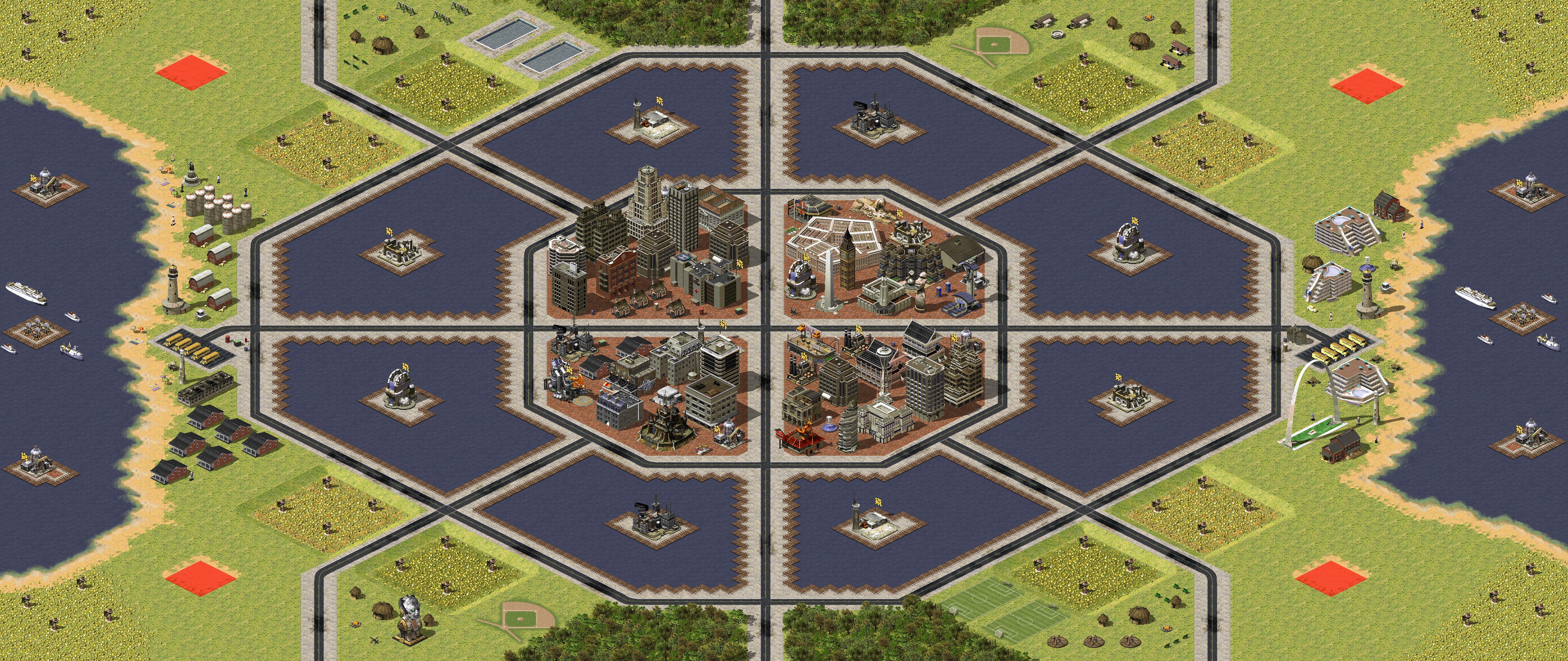 Rendered map: Octal Web