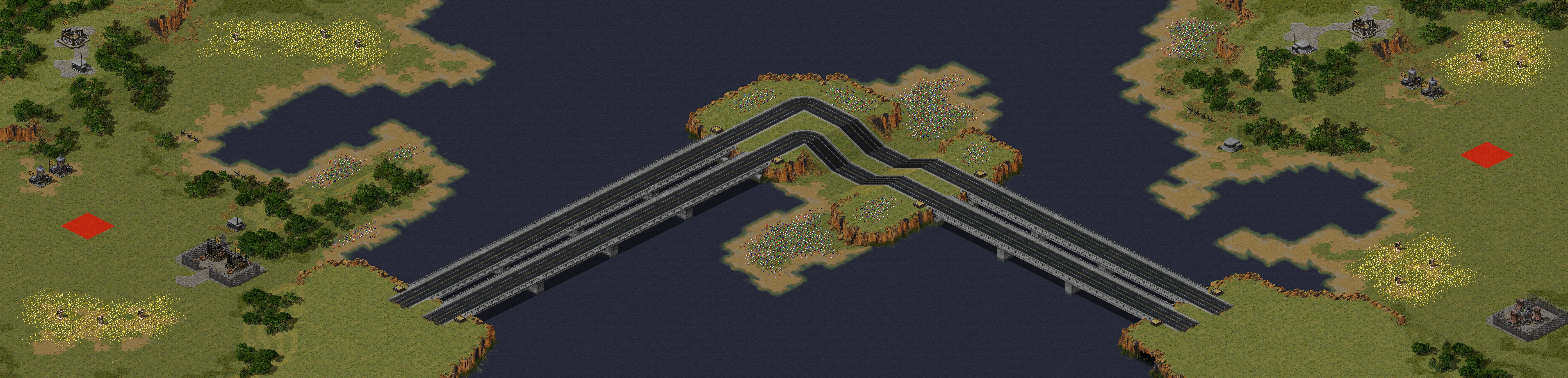 Rendered map: Pond Skirmish [RADEN]