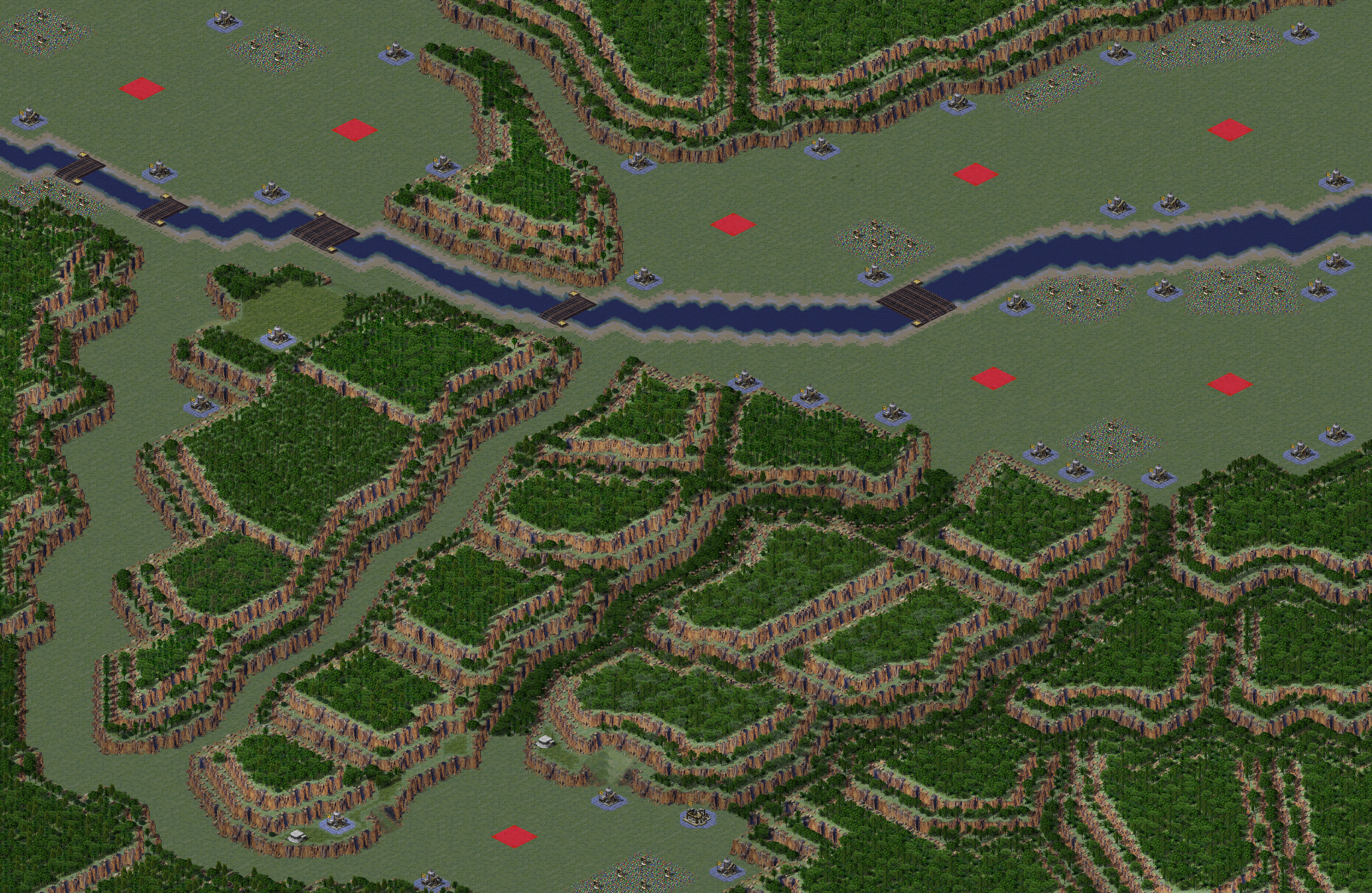 Rendered map: Shu Han Conflict