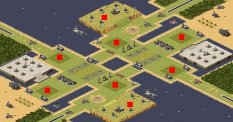 Rendered preview of Three Soviet One Korean 4v4 (Advanced Tanks)