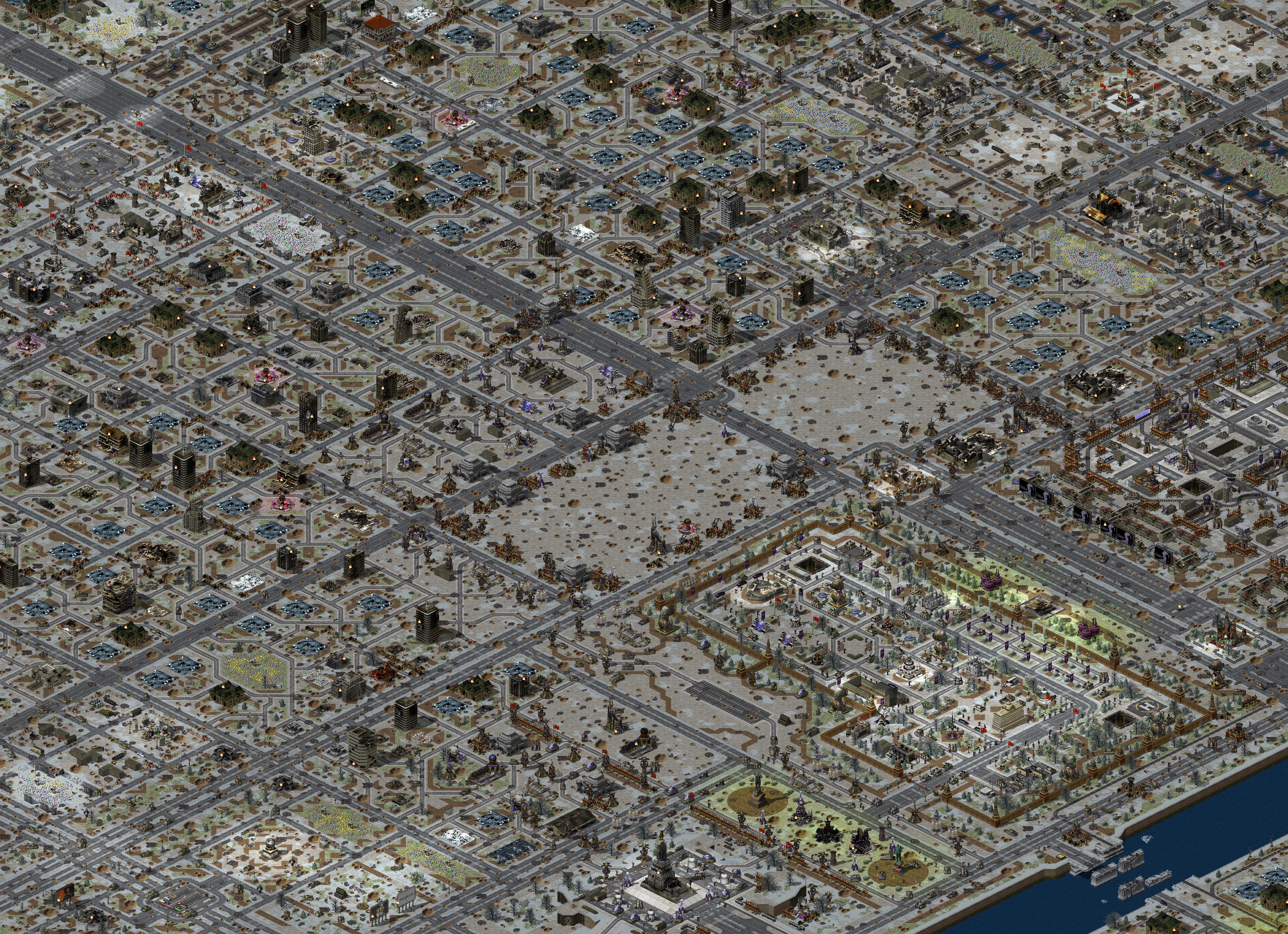Rendered map: Soviet Mission 24: Death's Hand