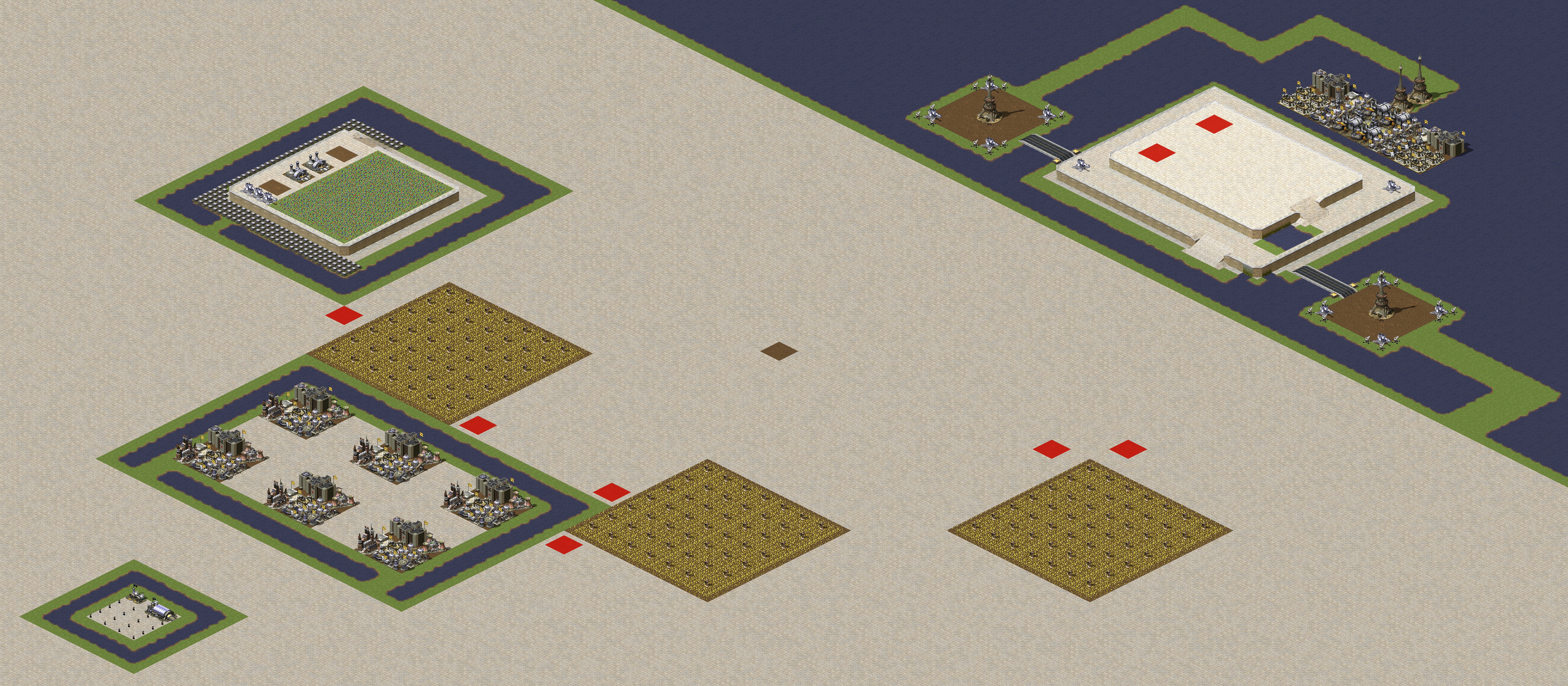 Rendered map: Highland Assault