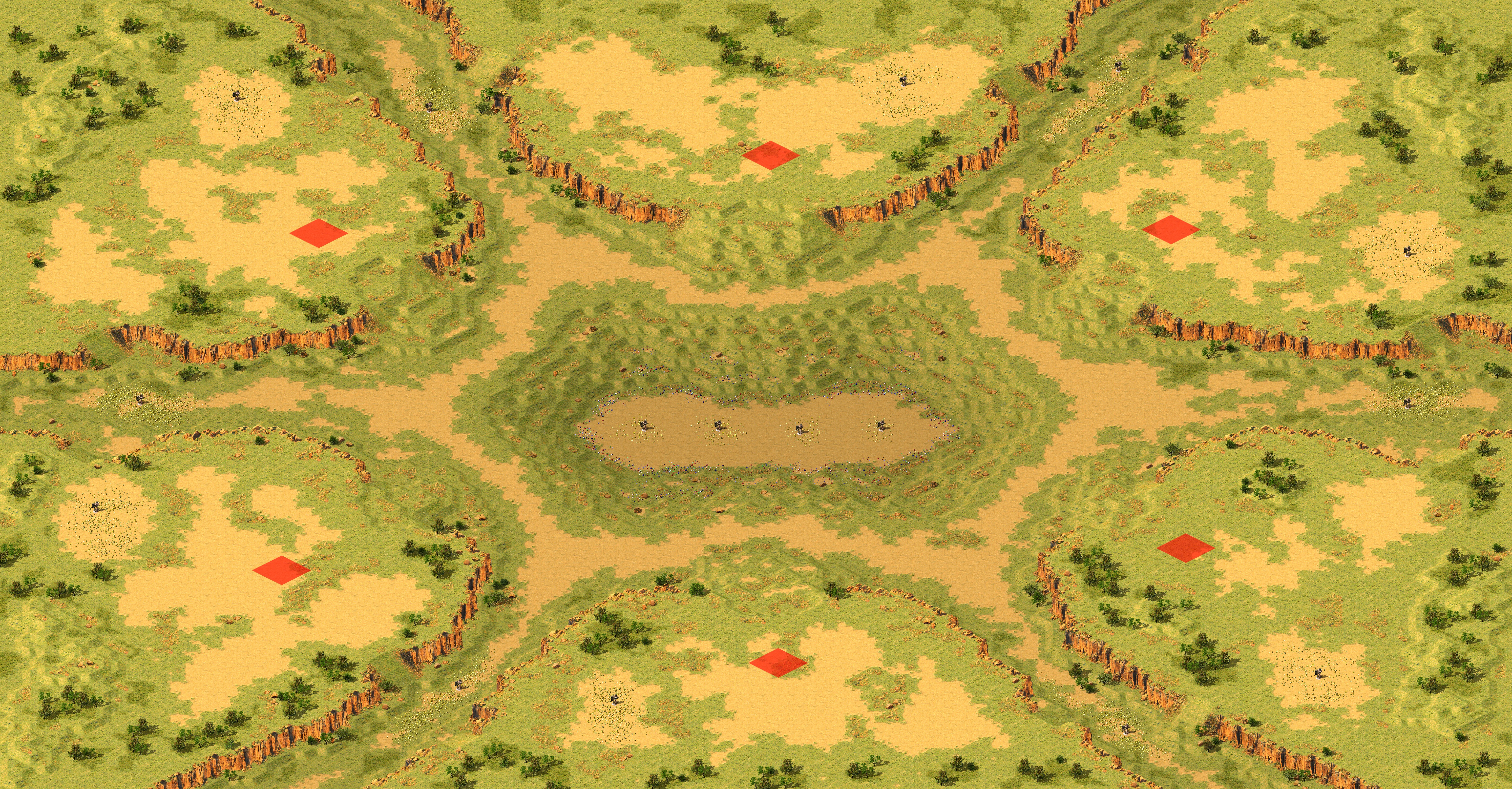 Rendered map: DEFCON 6