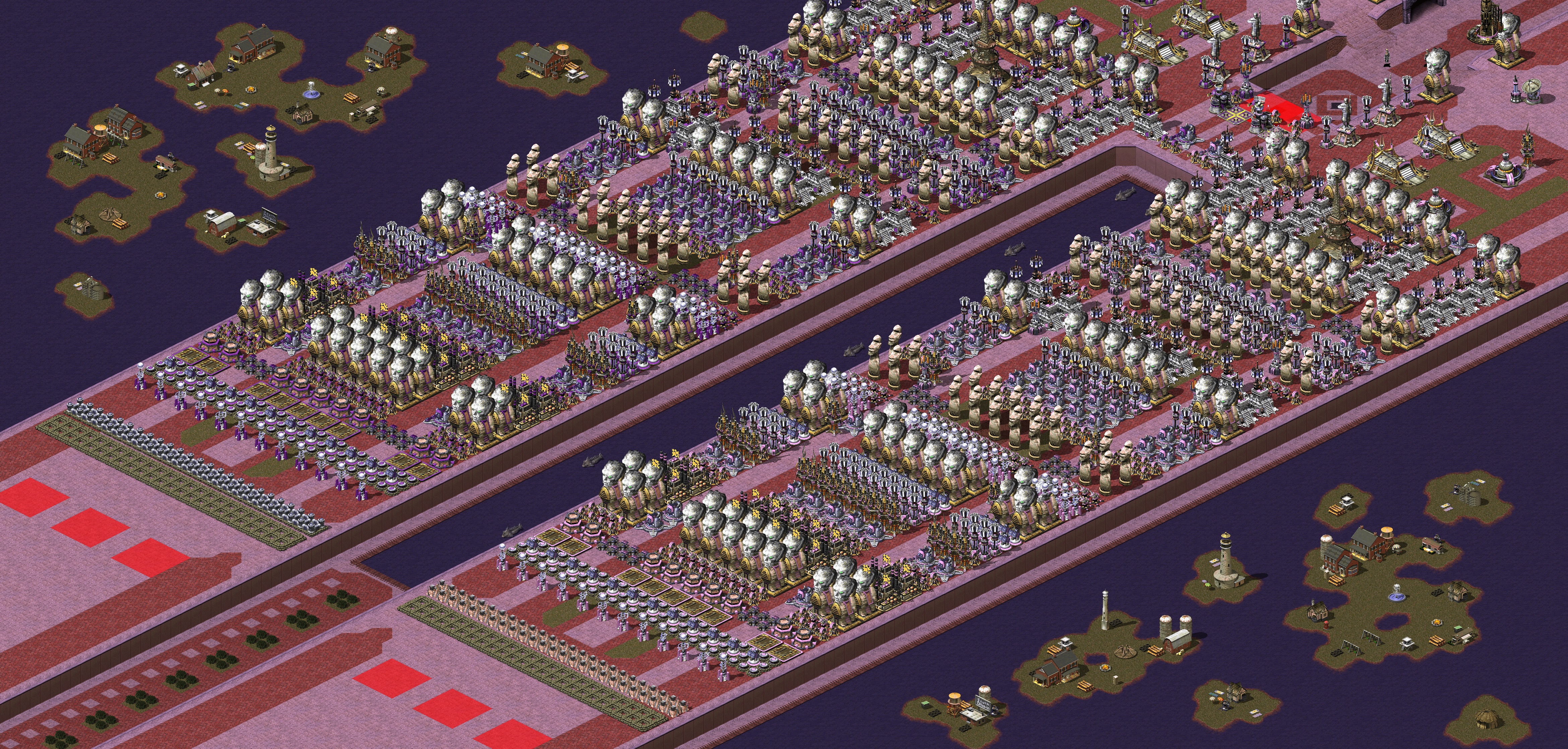 Rendered map: Demolition Derby (1): Floating Island