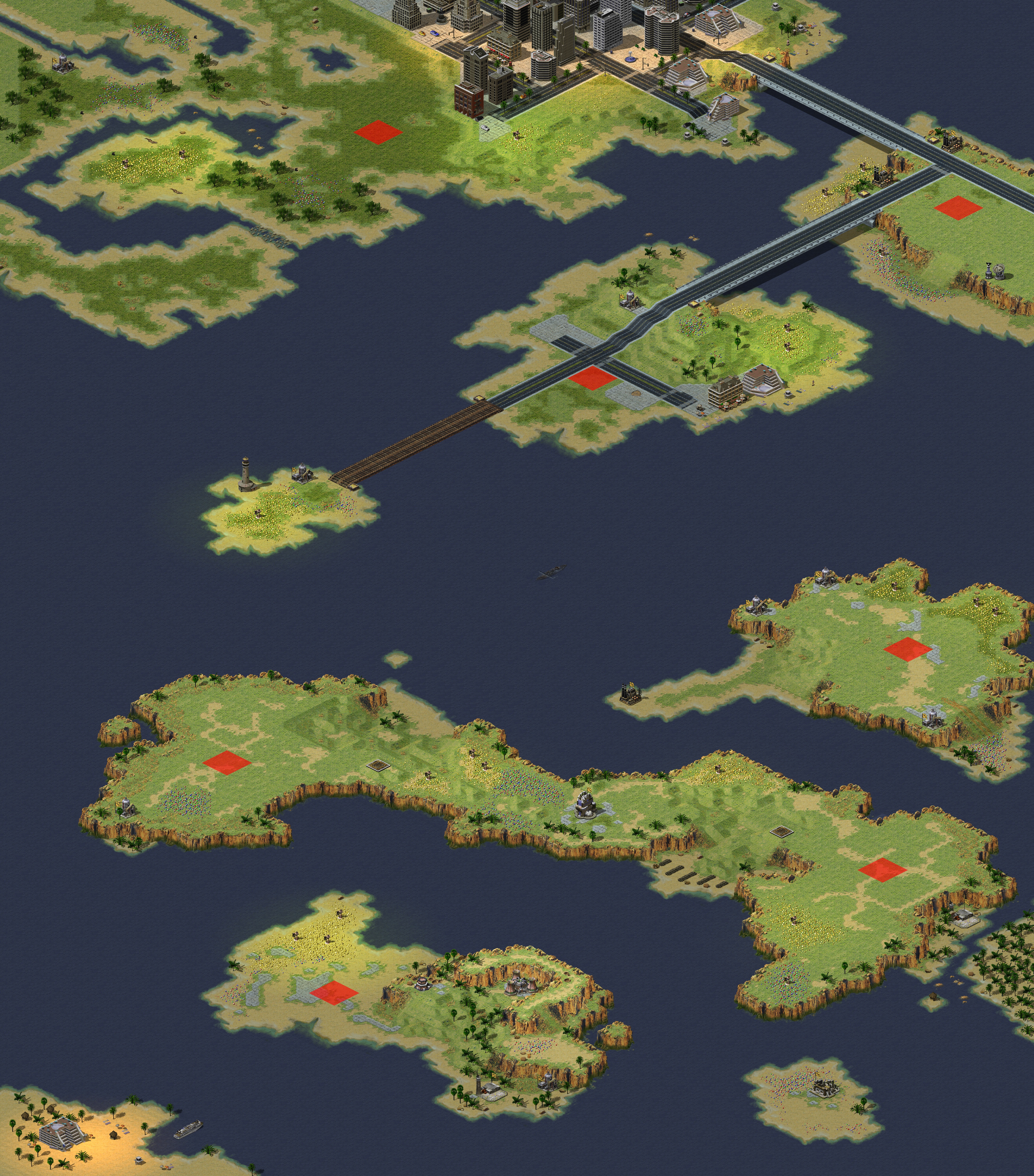 Rendered map: Florida Casual