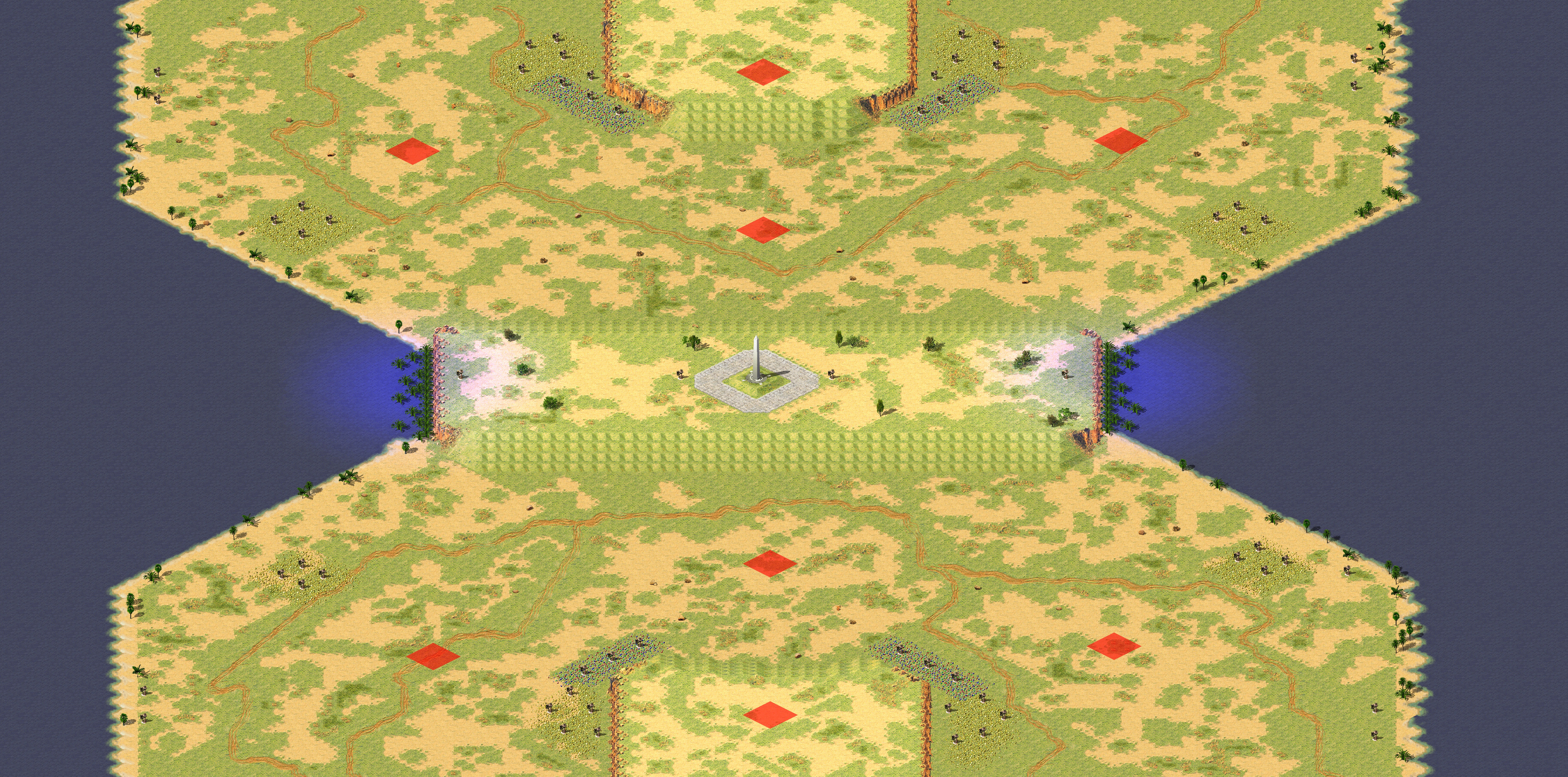 Rendered map: Unfair 4v4