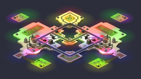Rendered preview of city3