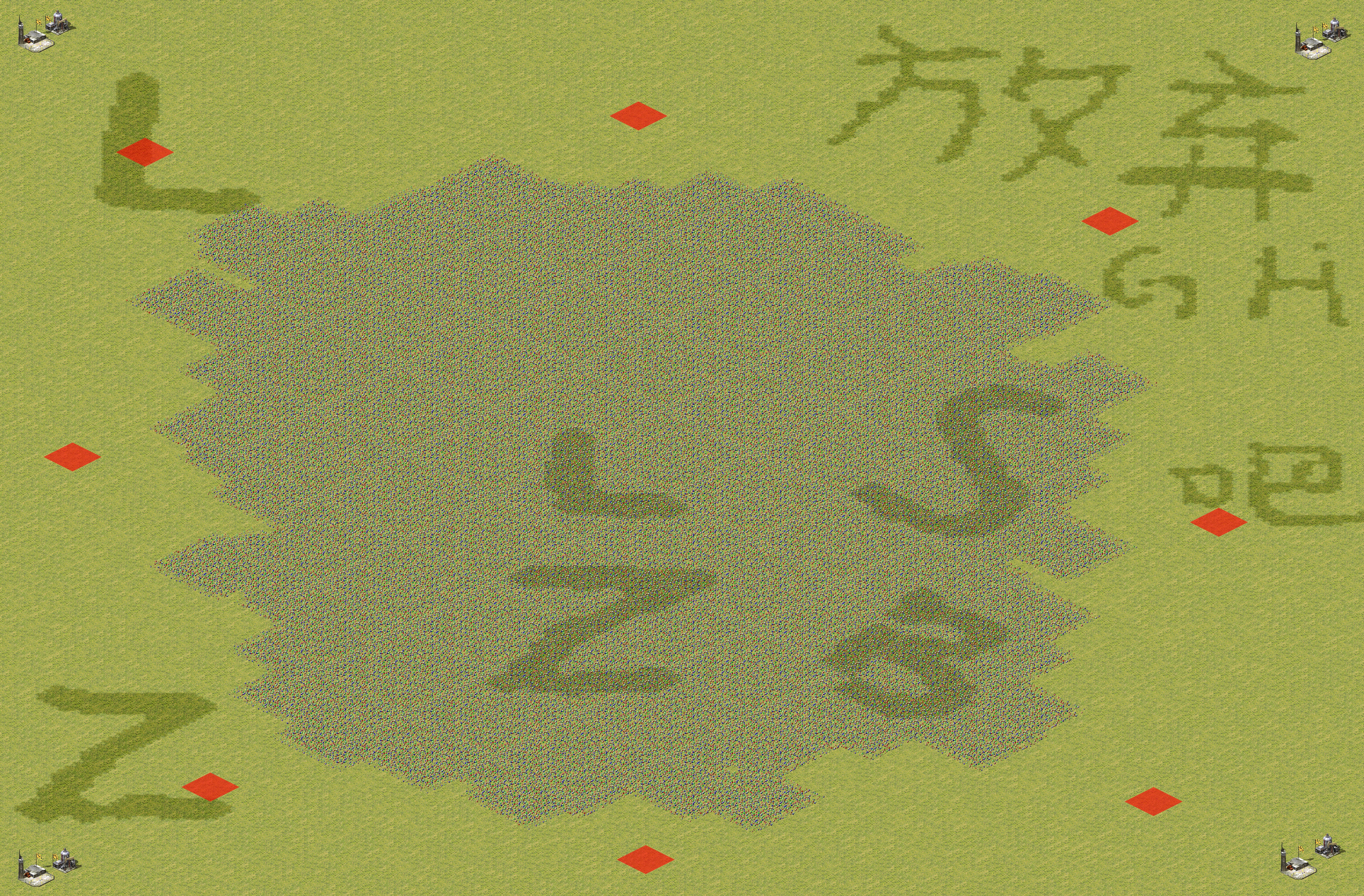 Rendered map: Super Crystal Map Test Original