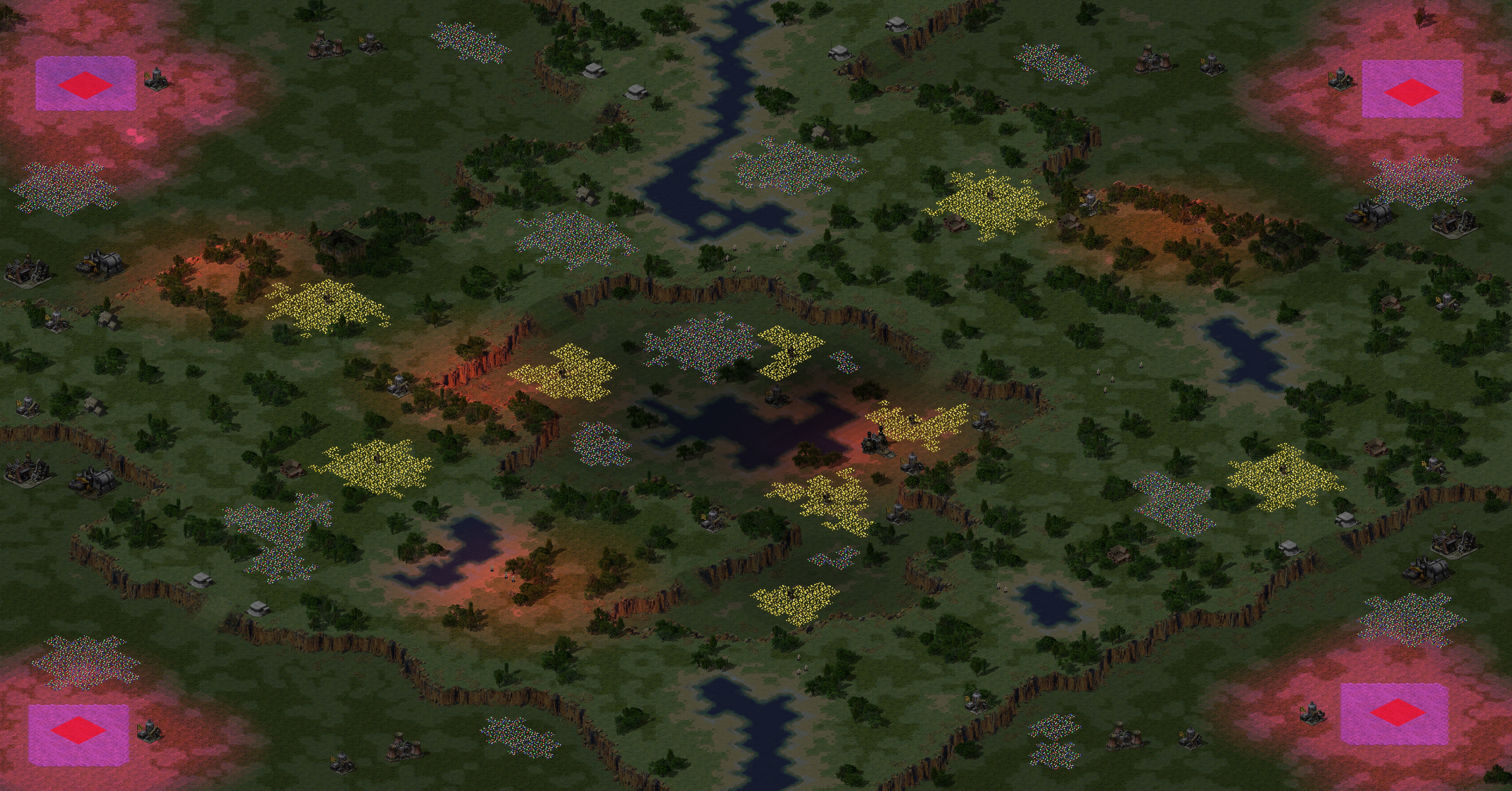 Rendered map: Haunted Forest v1.0