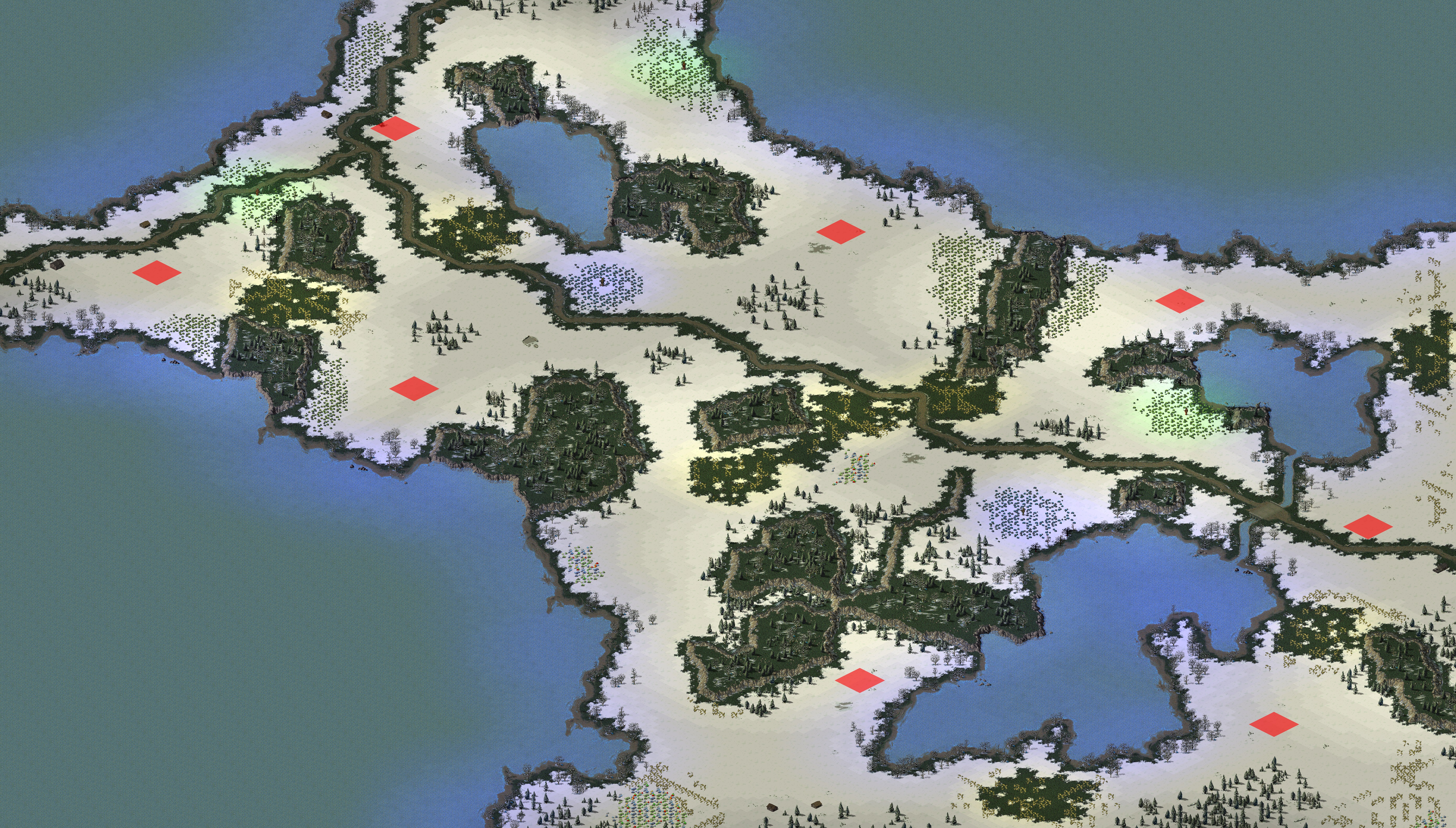 Rendered map: Spring Path