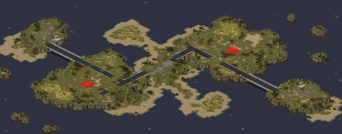 Rendered preview of Dueling Islands (2)