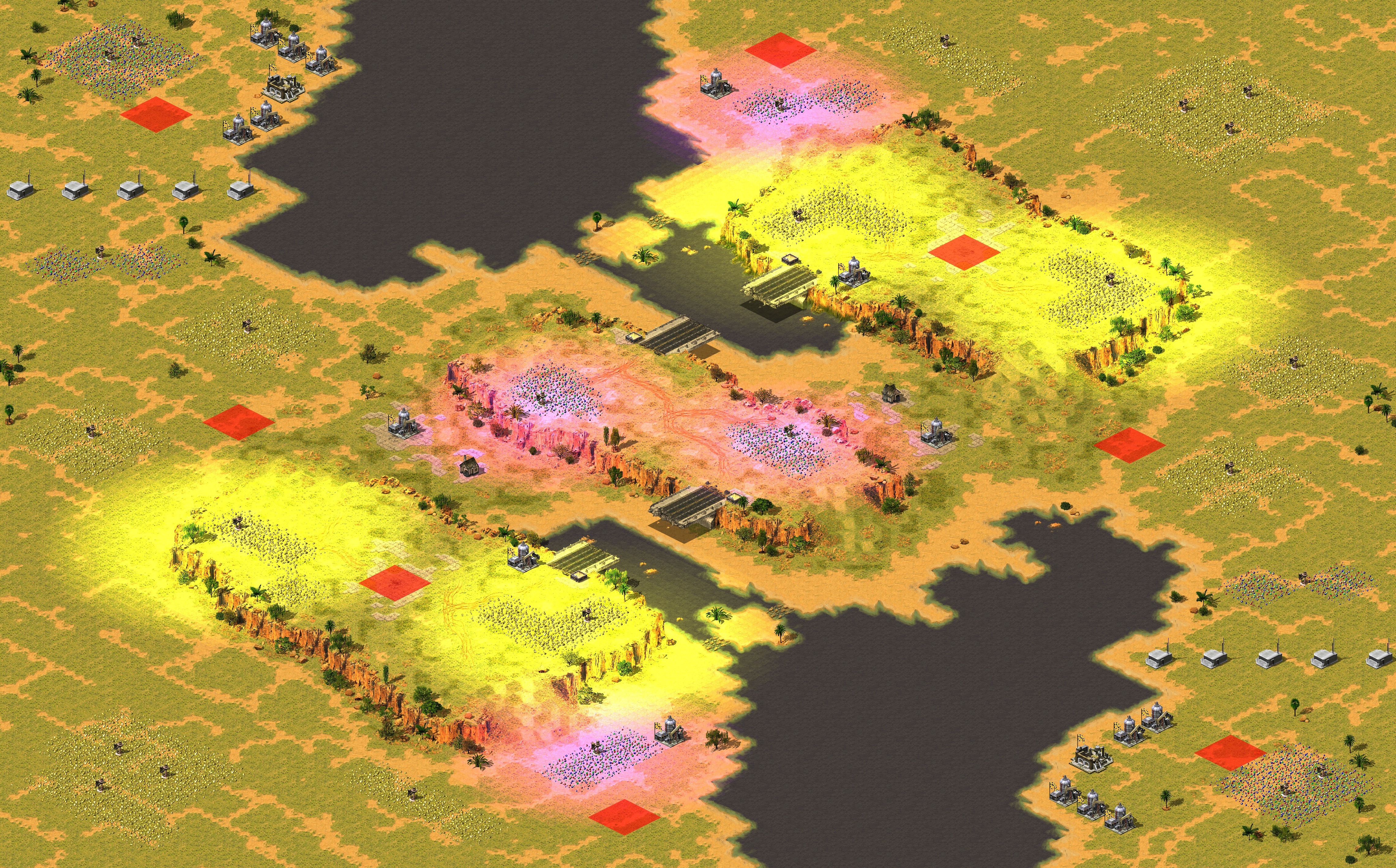 Rendered map: Twin Peaks 4v4