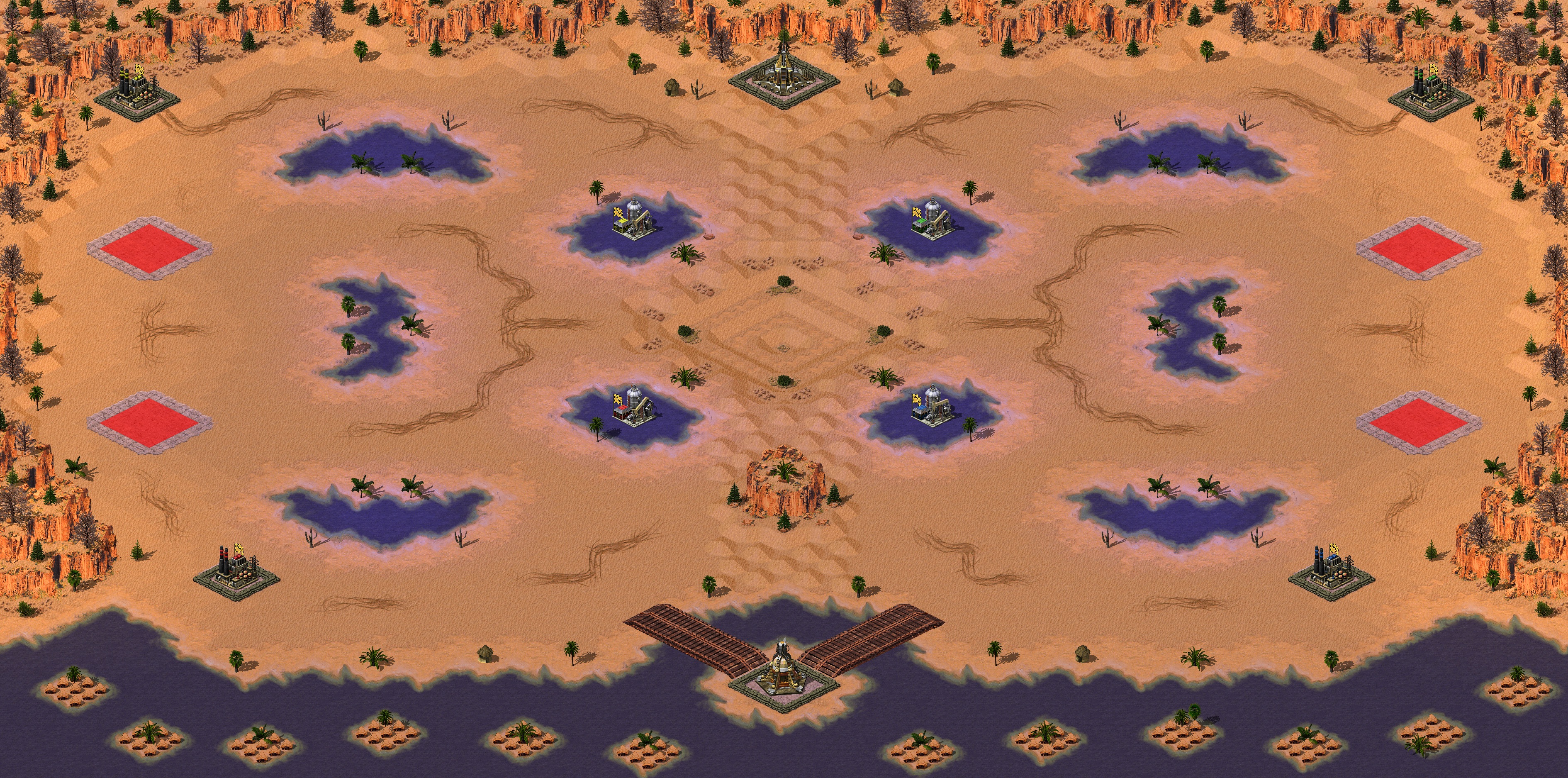 Rendered map: Texas (4)