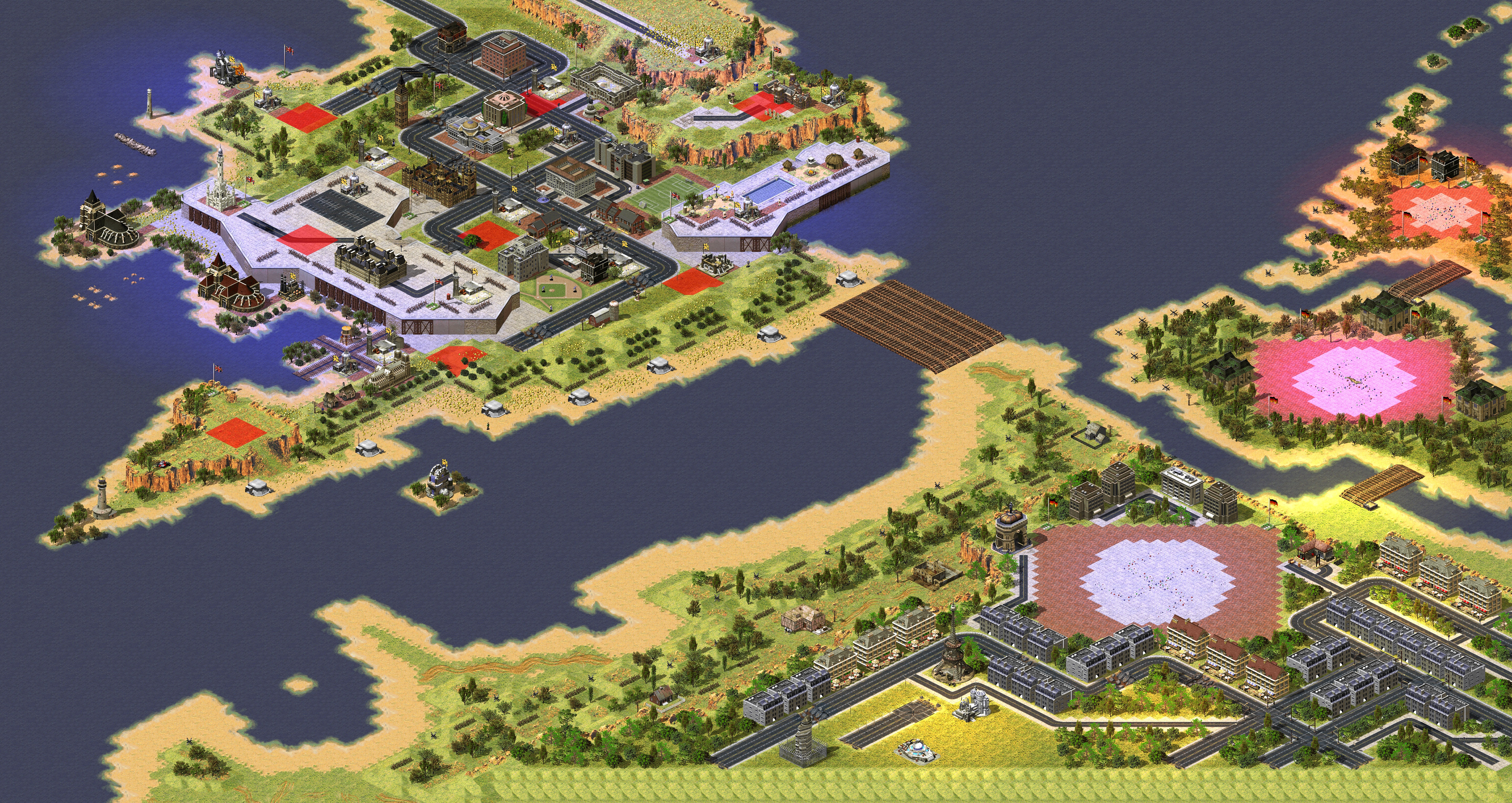 Rendered map: The World At War Level 1 ALONE by (Newmap9)