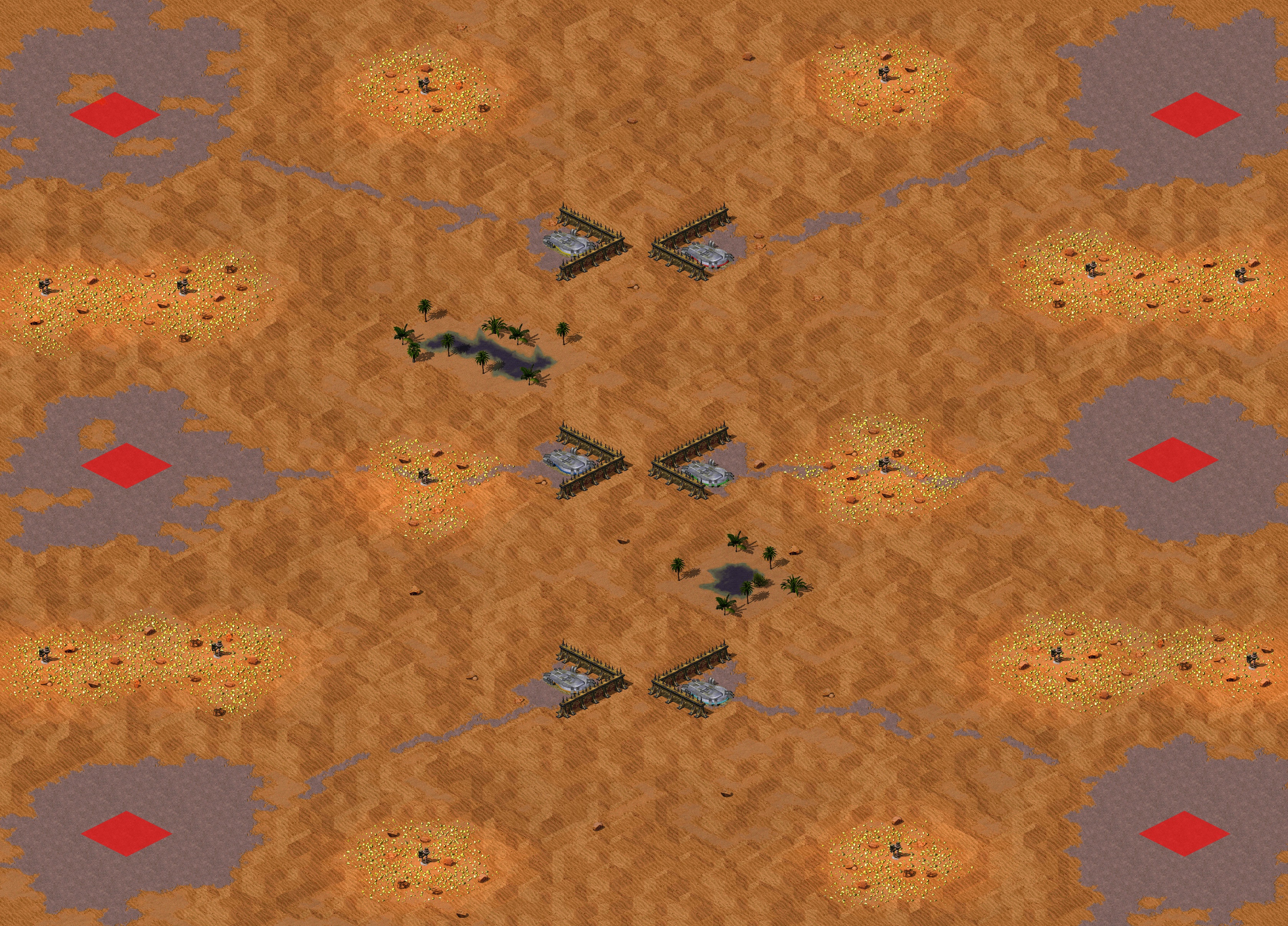 Rendered map: High Explosive Round