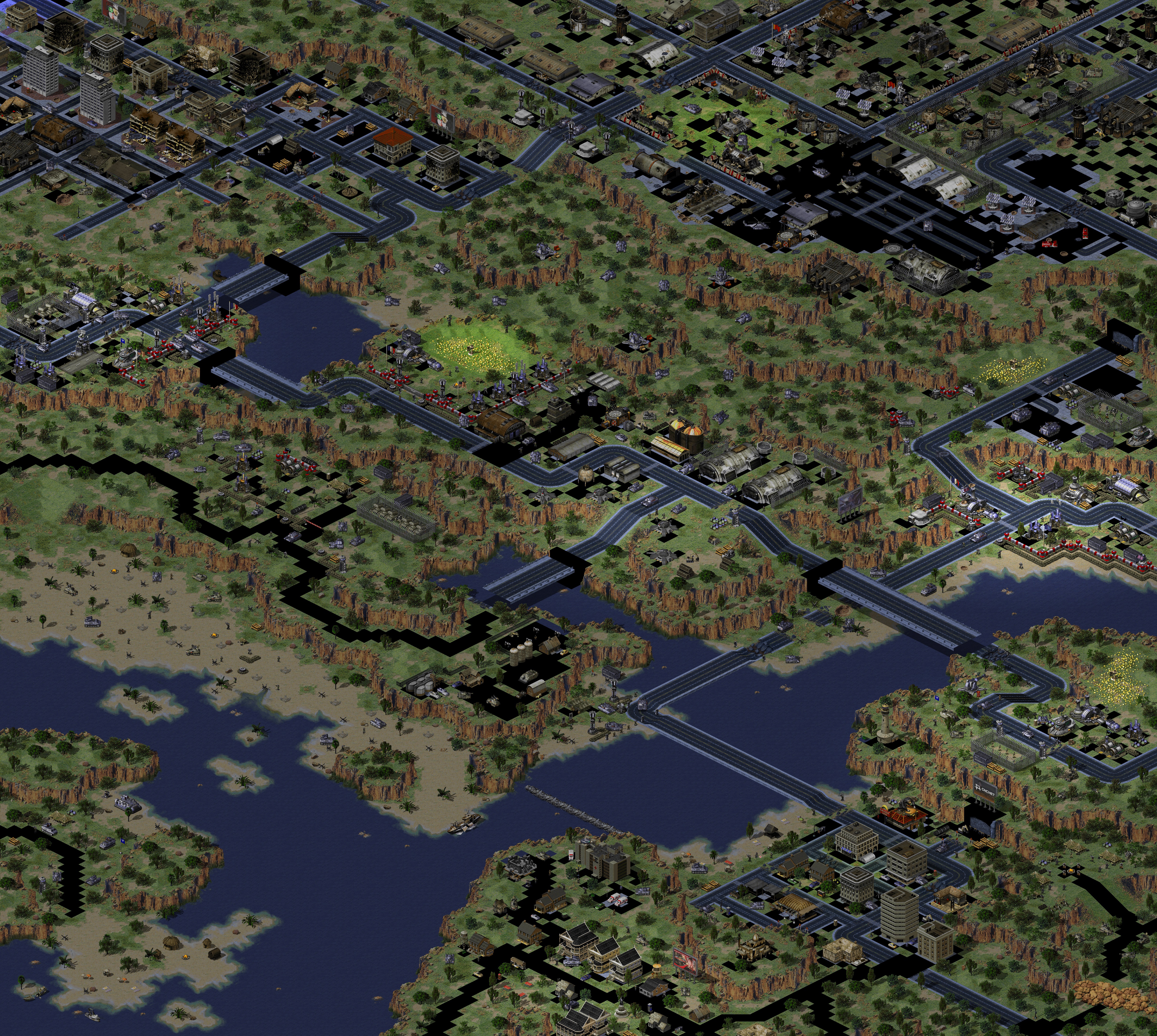 Rendered map: Soviets: Combustion