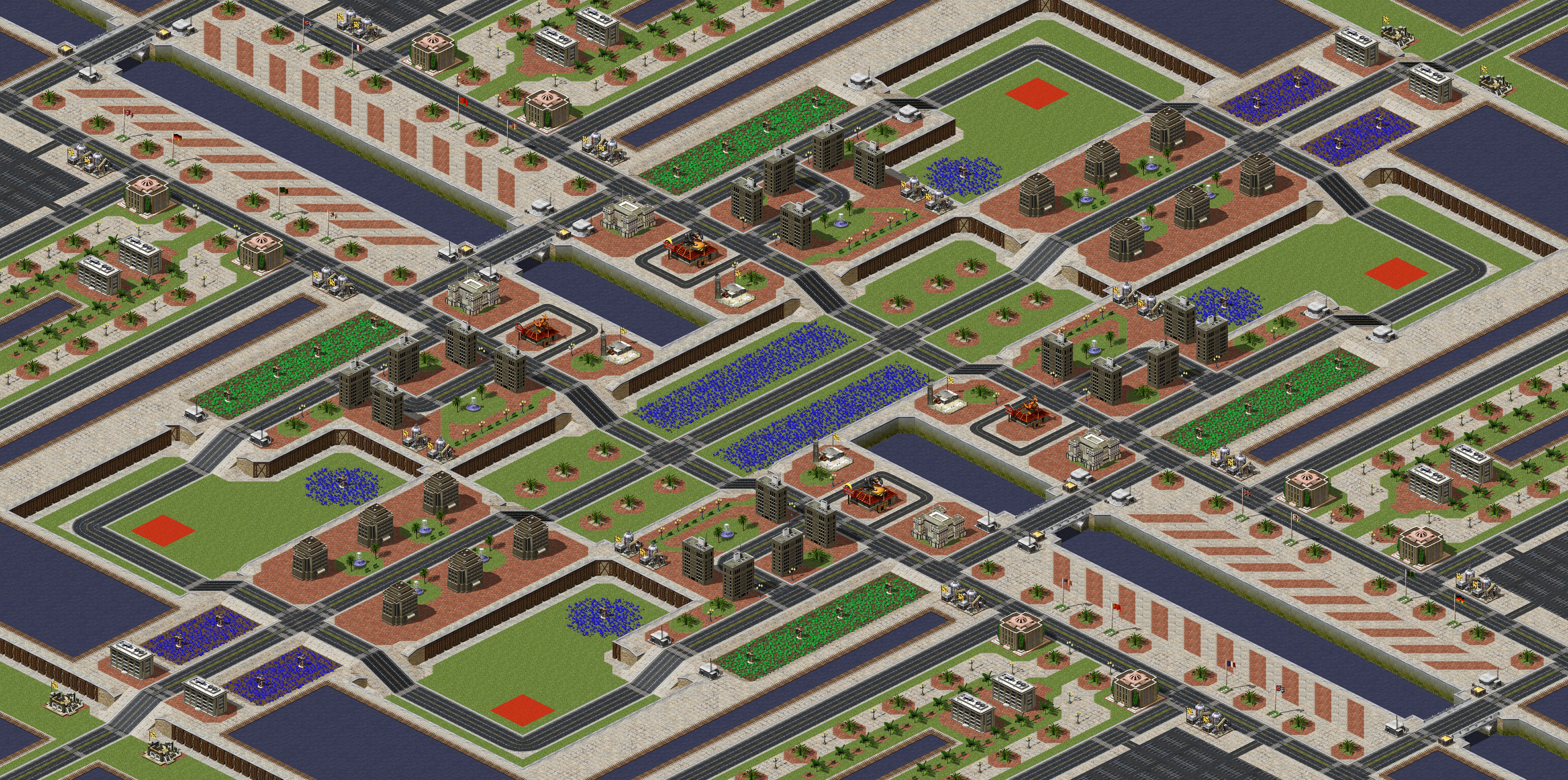 Rendered map: Central Channel