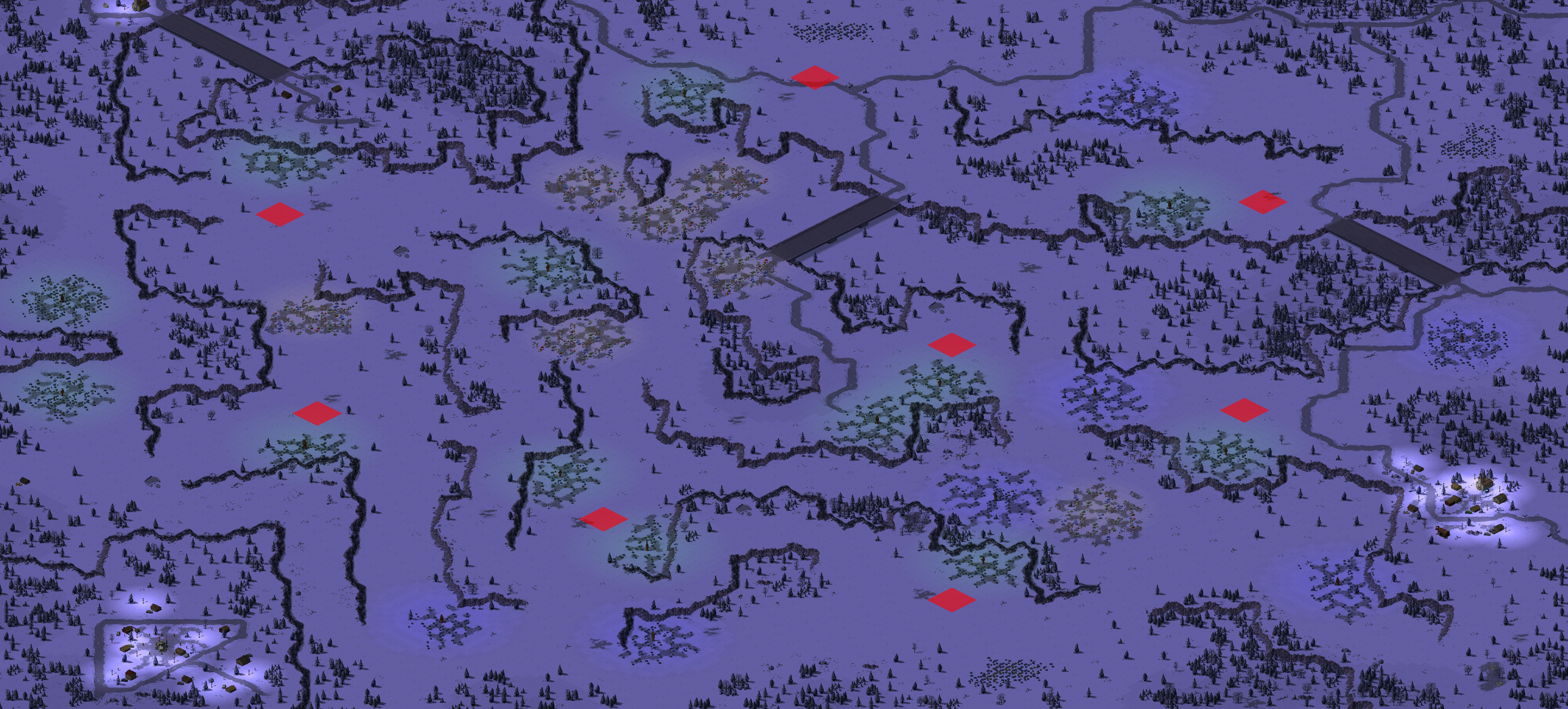 Rendered map: Frozen Wasteland Redux