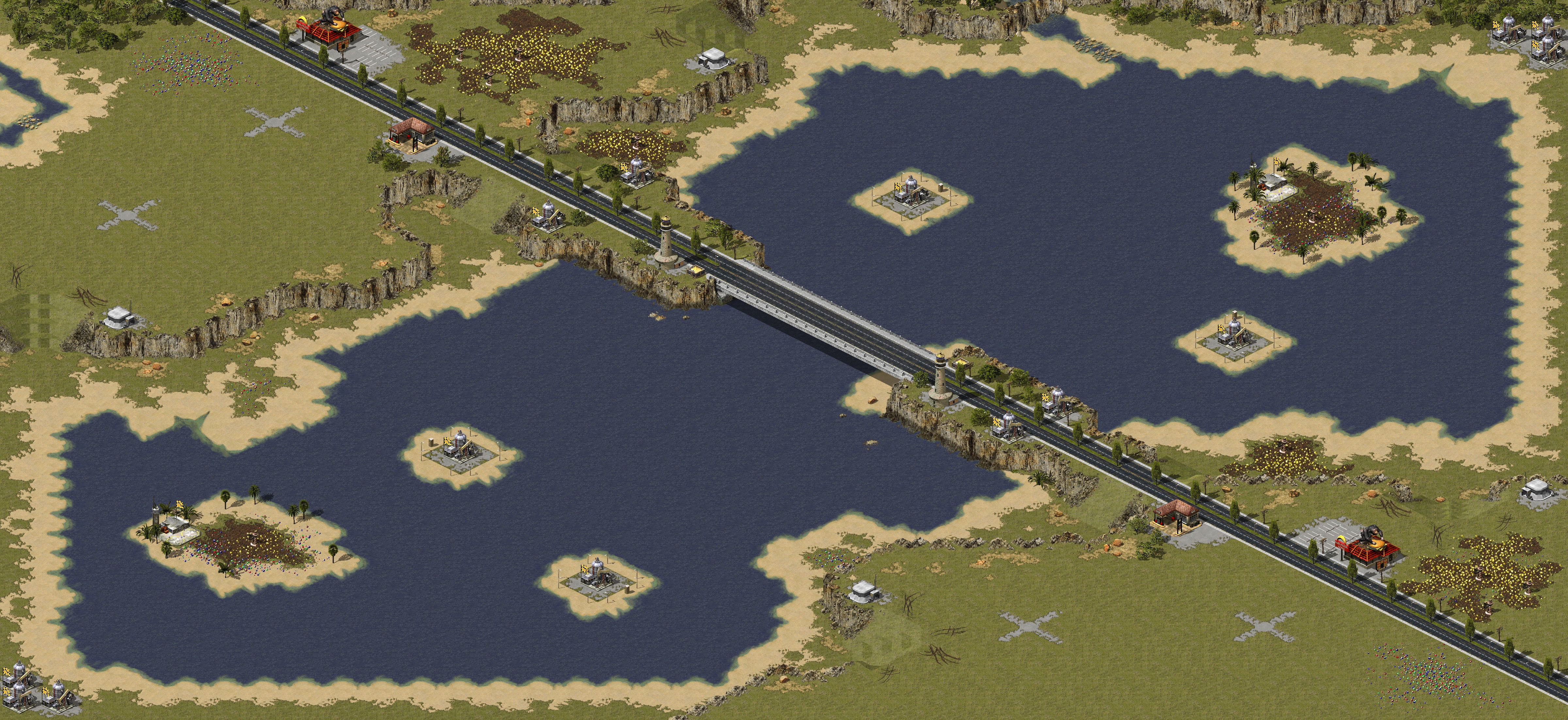 Rendered map: Sea of Isolation