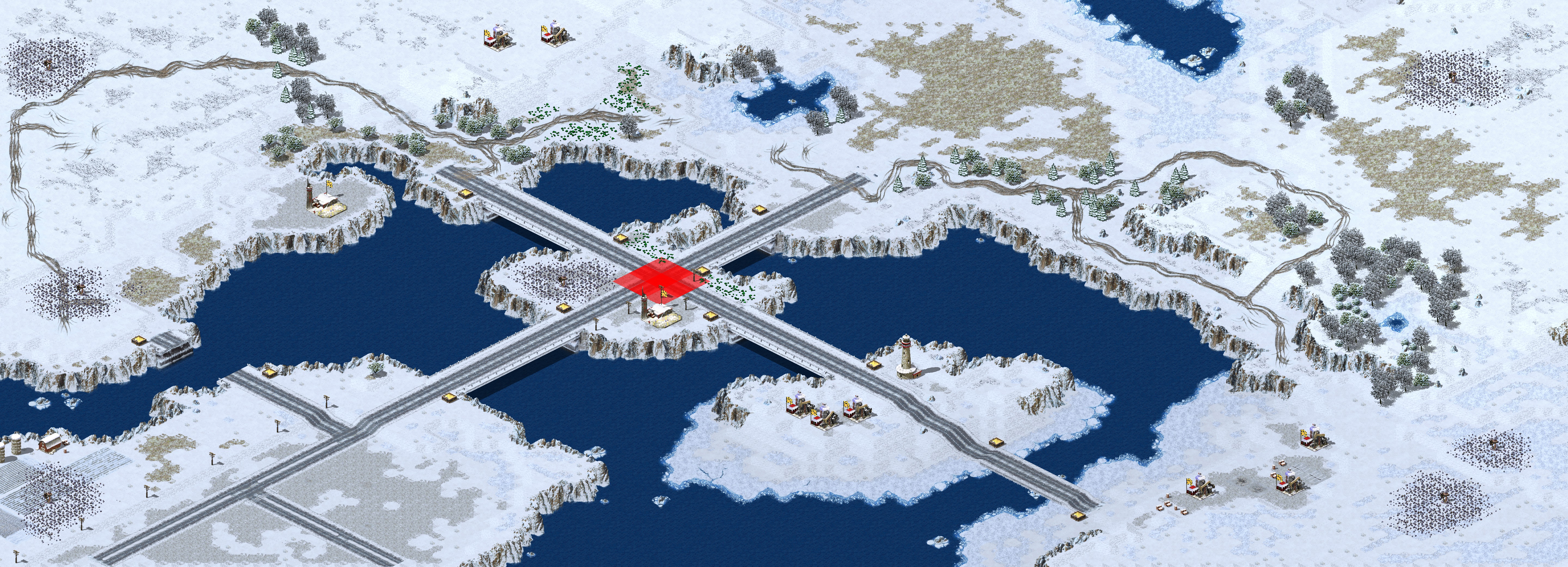 Rendered map: Cold War (Land Rush)