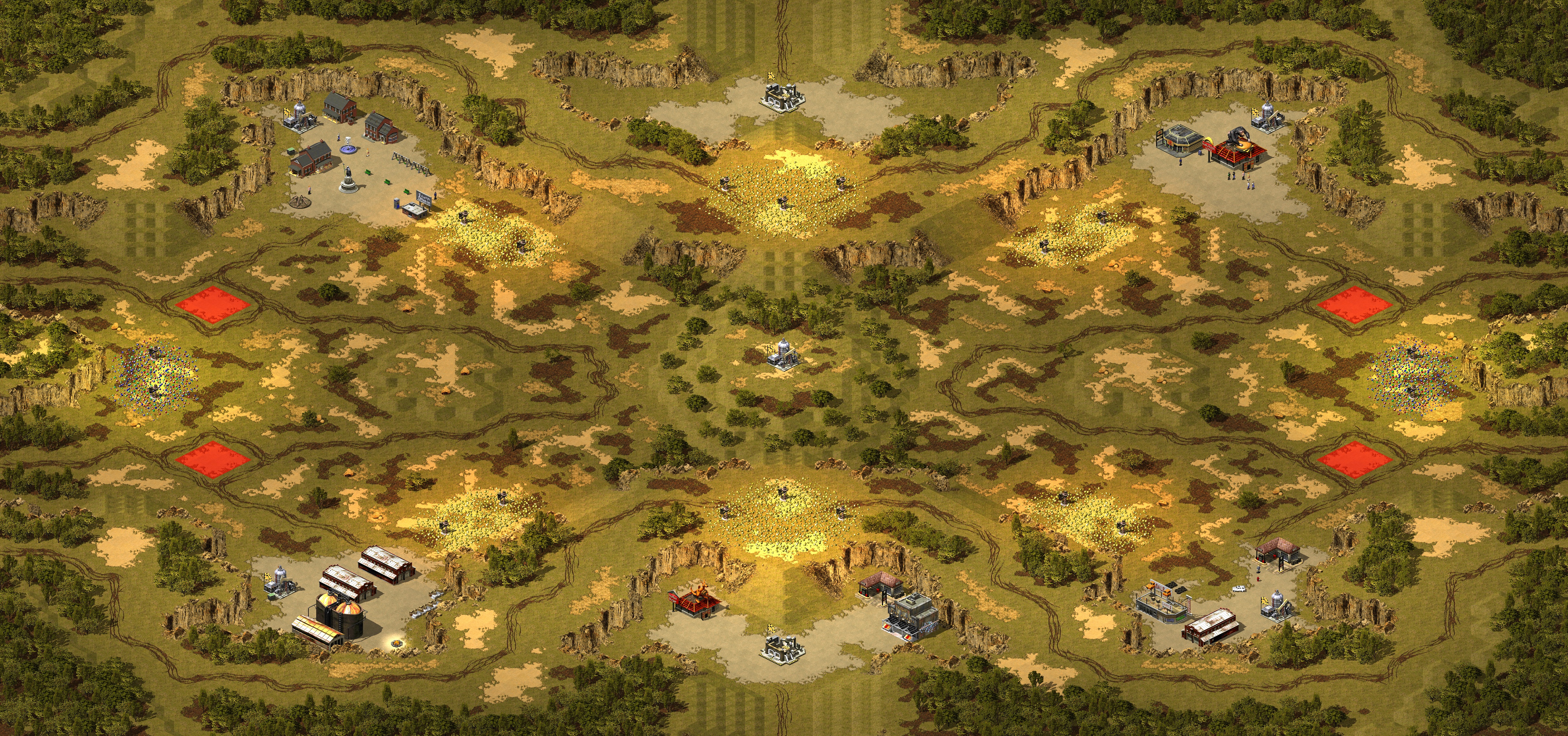 Rendered map: Grocery Patrol