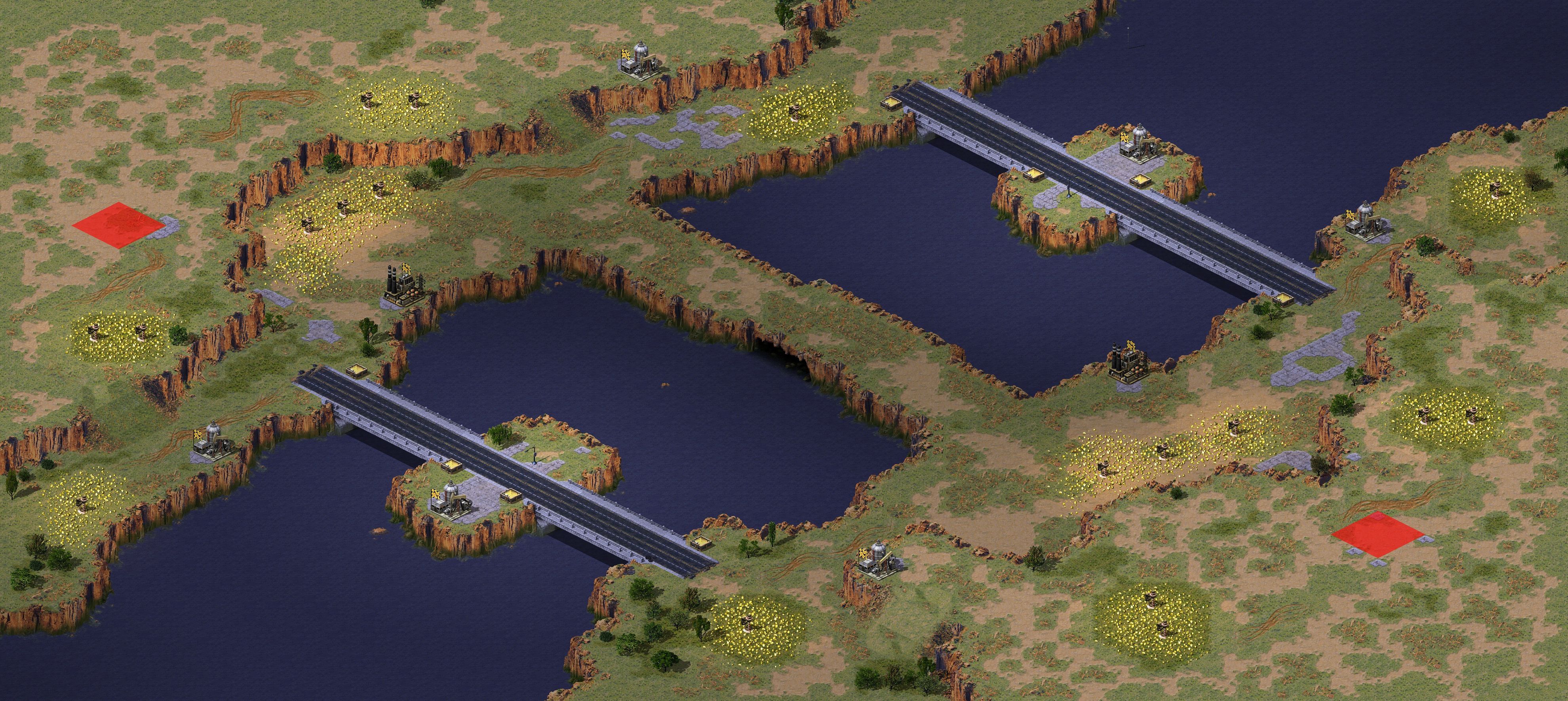 Rendered map: 亡者水岭
