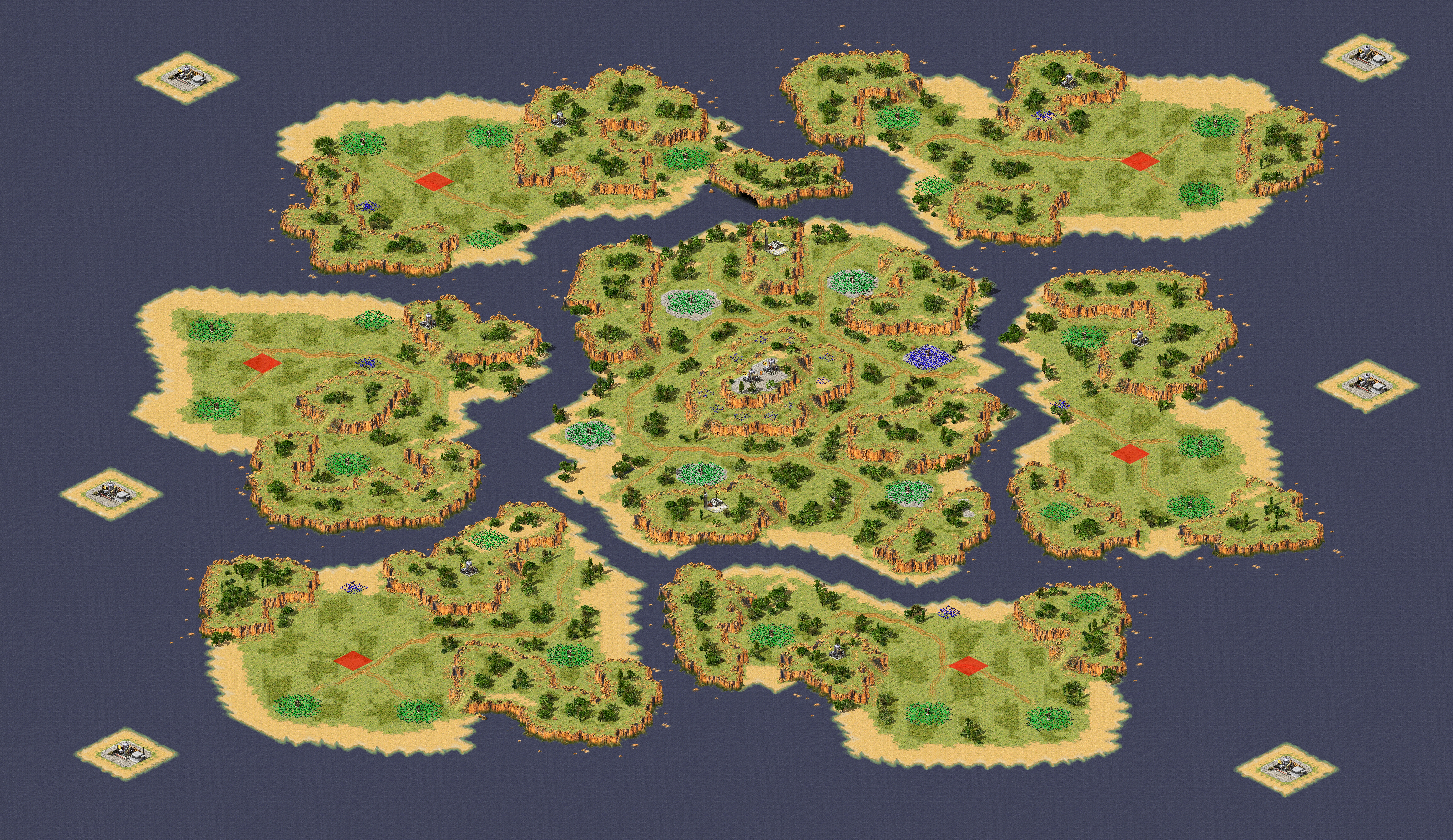 Rendered map: (6) Fludded Recources