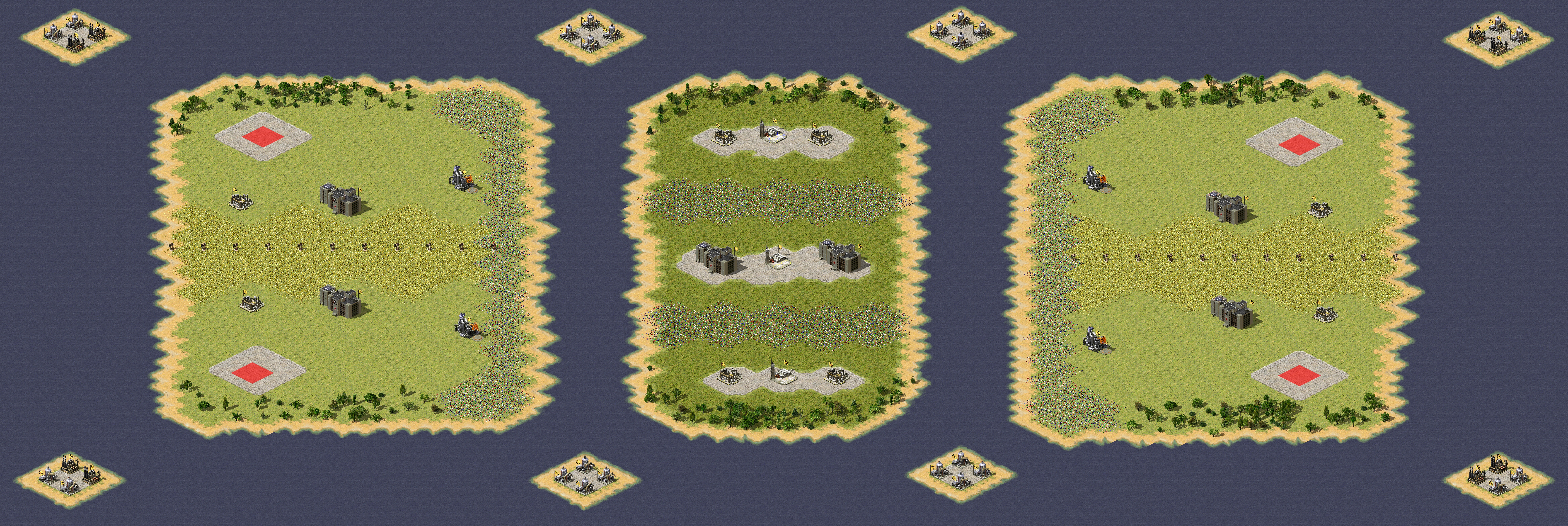 Rendered map: Tech islands 1.0