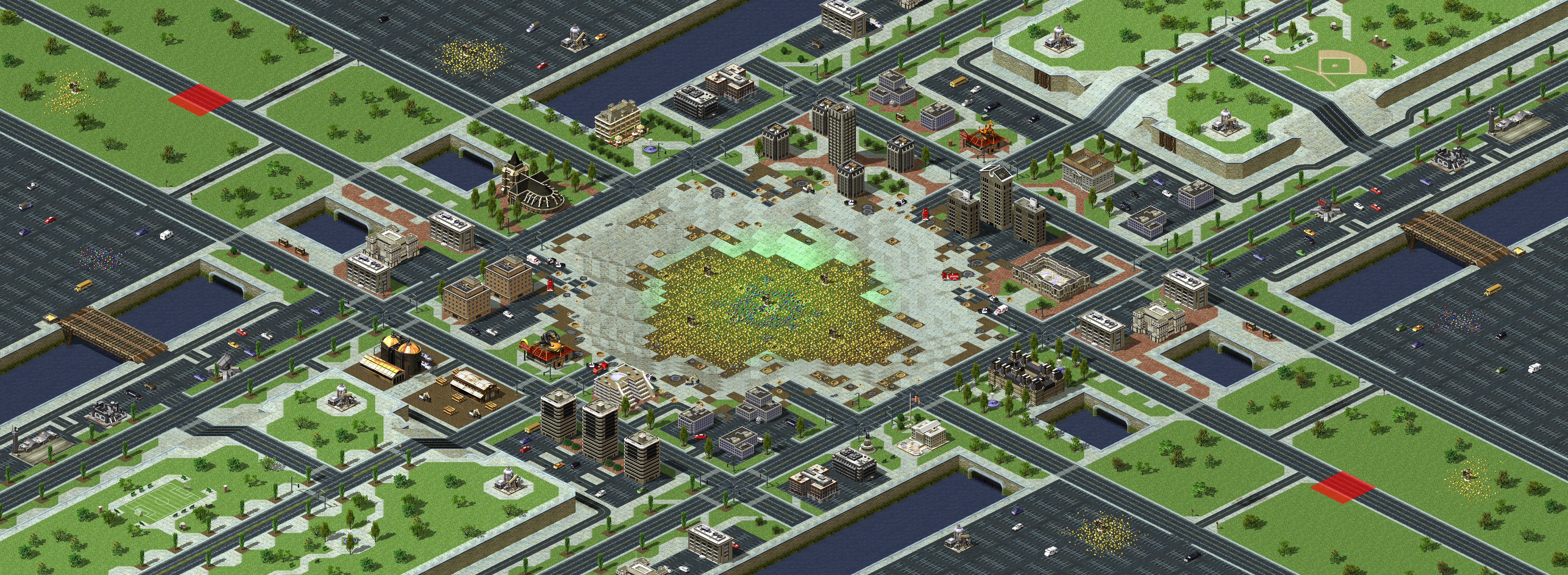 Rendered map: No Man's Land