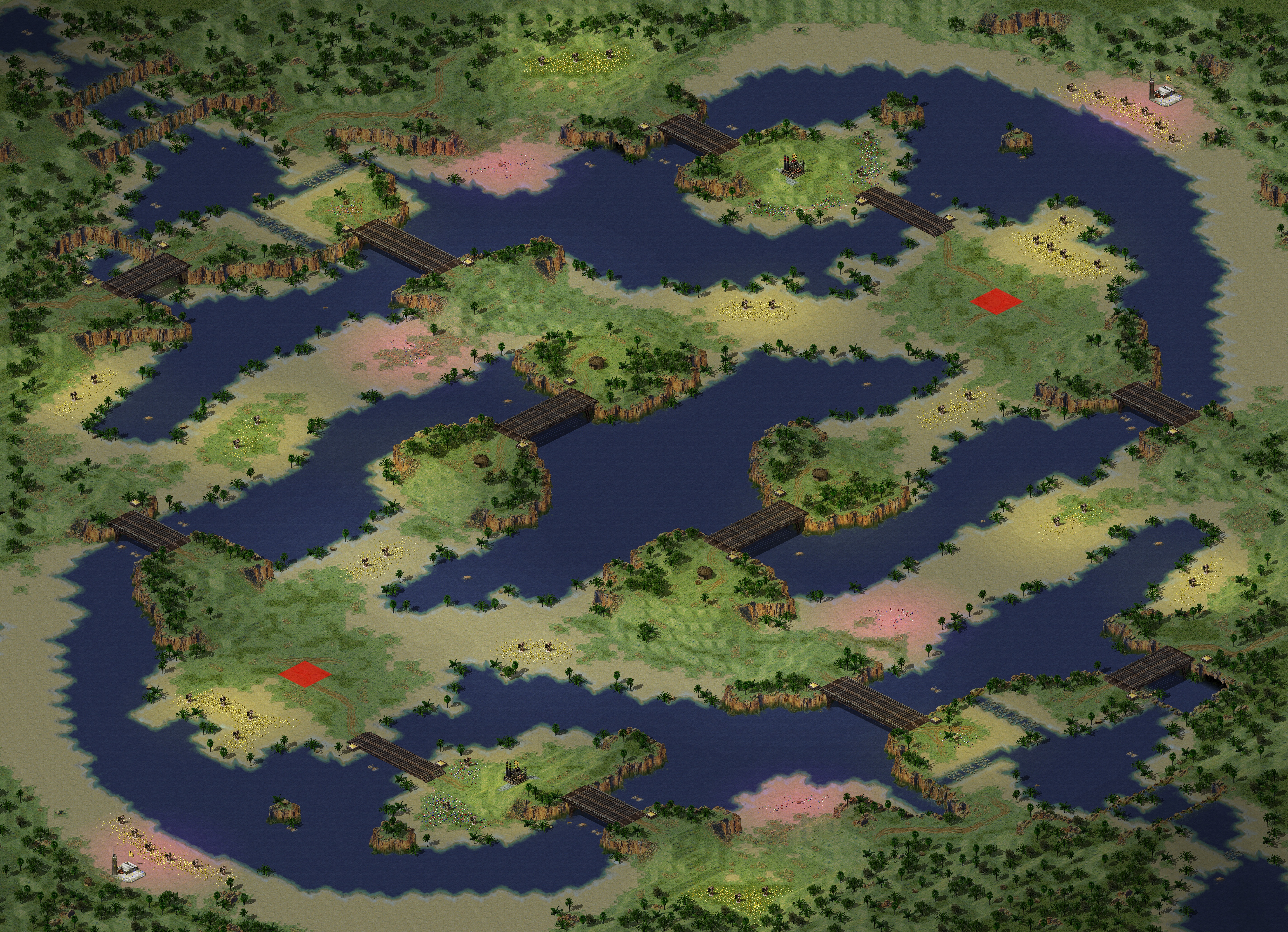 Rendered map: Buffed - Thunder Rainforest