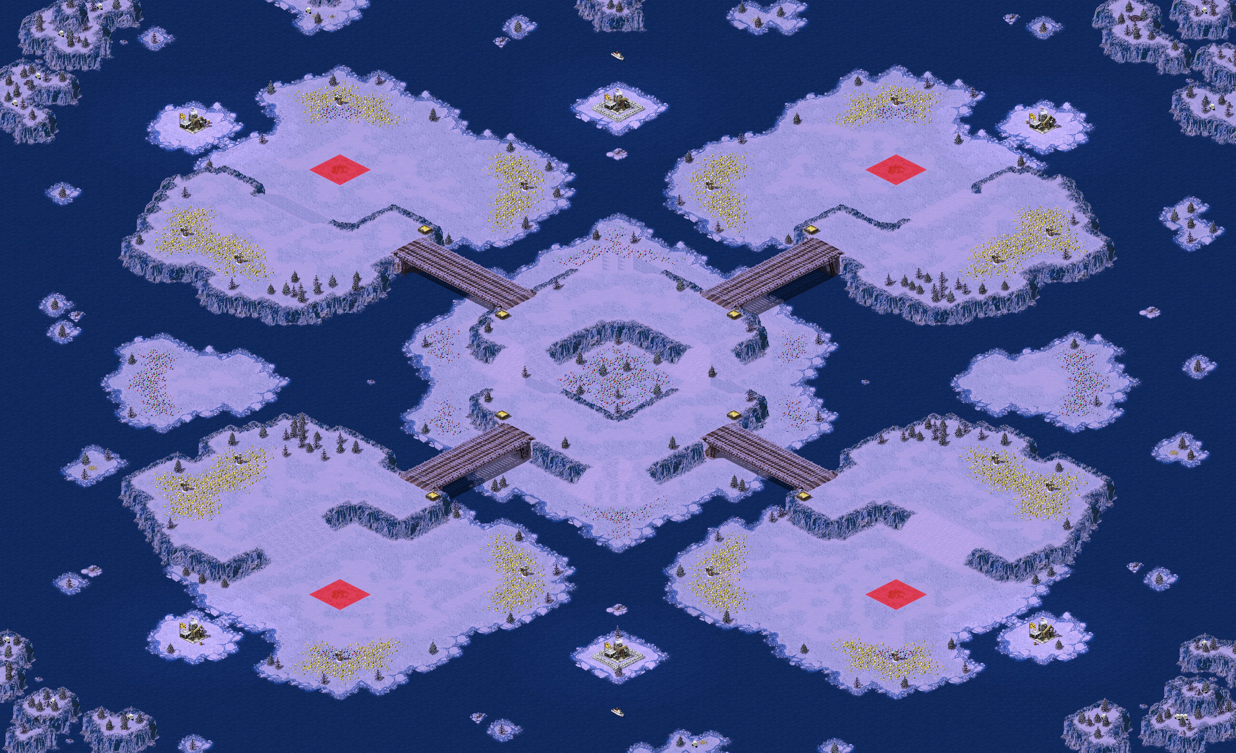 Rendered map: Frostfire Ridge