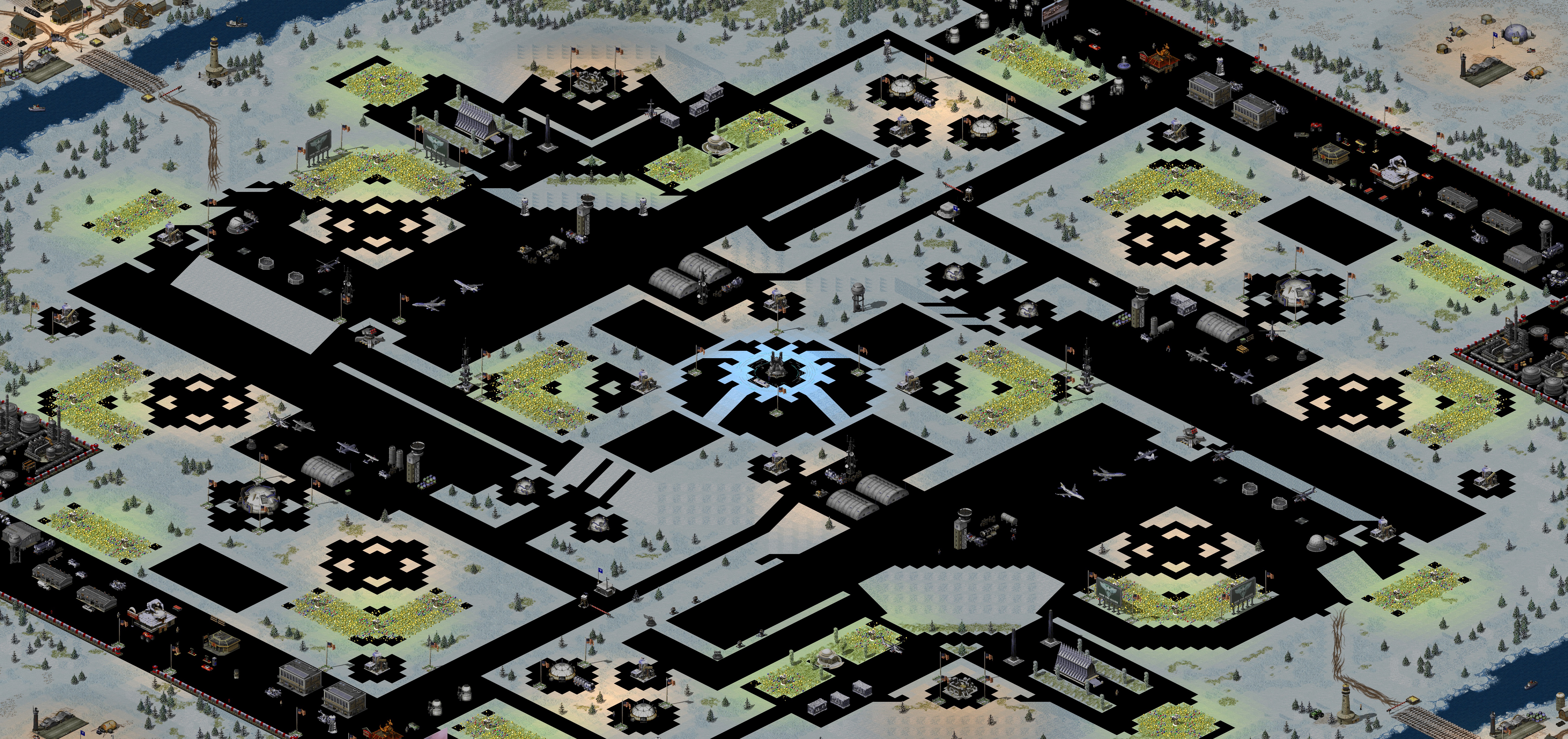 Rendered map: Stars and Stripes