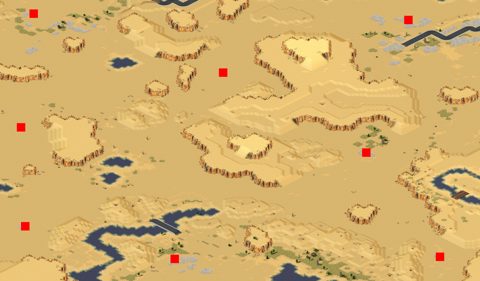 Rendered preview of Desert Fox Rhino Tank War (2)