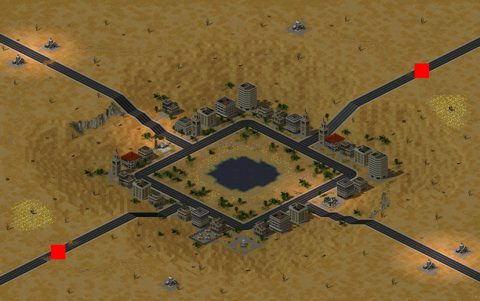 Rendered preview of Sahara Mirage
