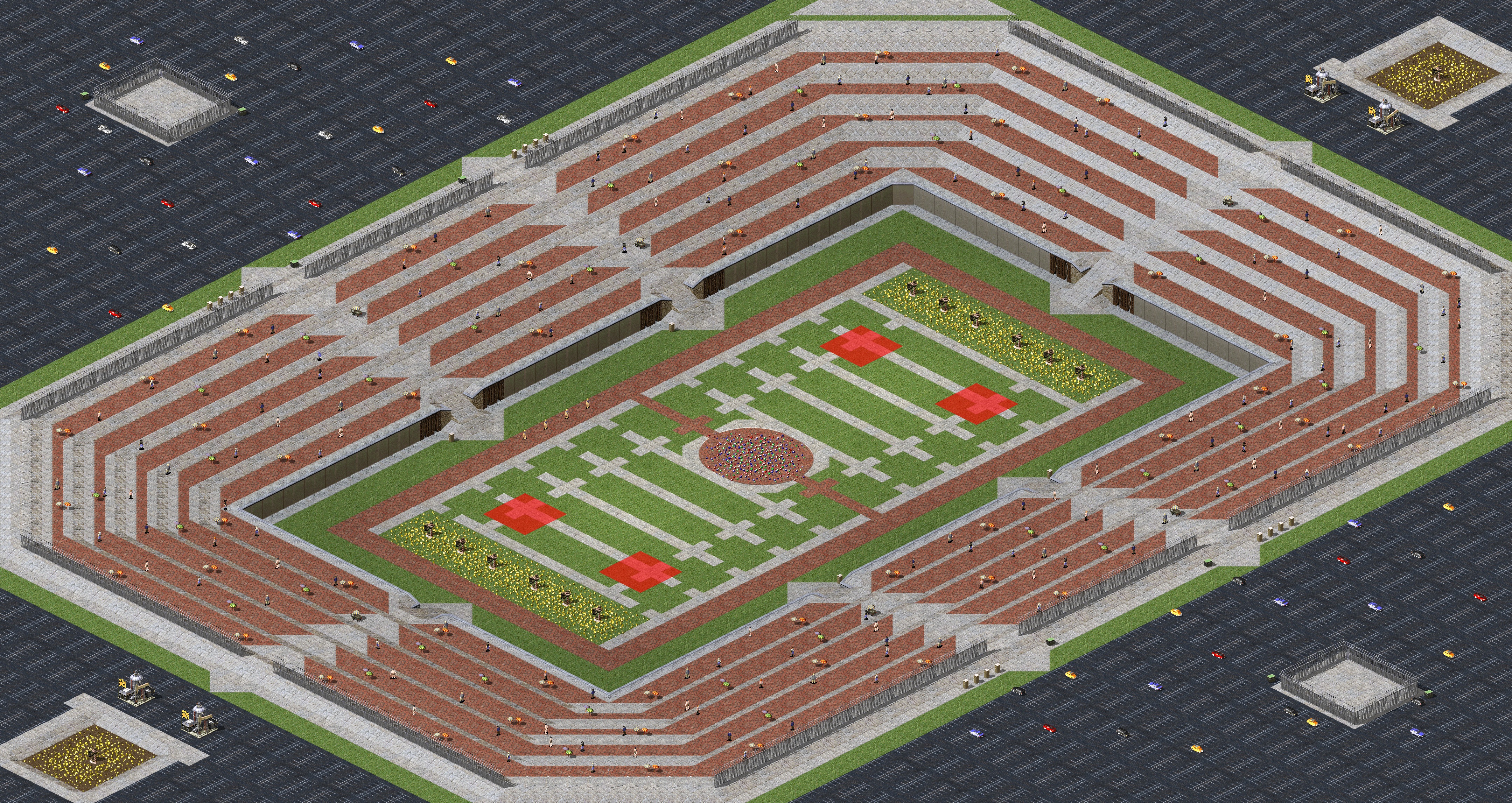 Rendered map: Santa Maria 2v2