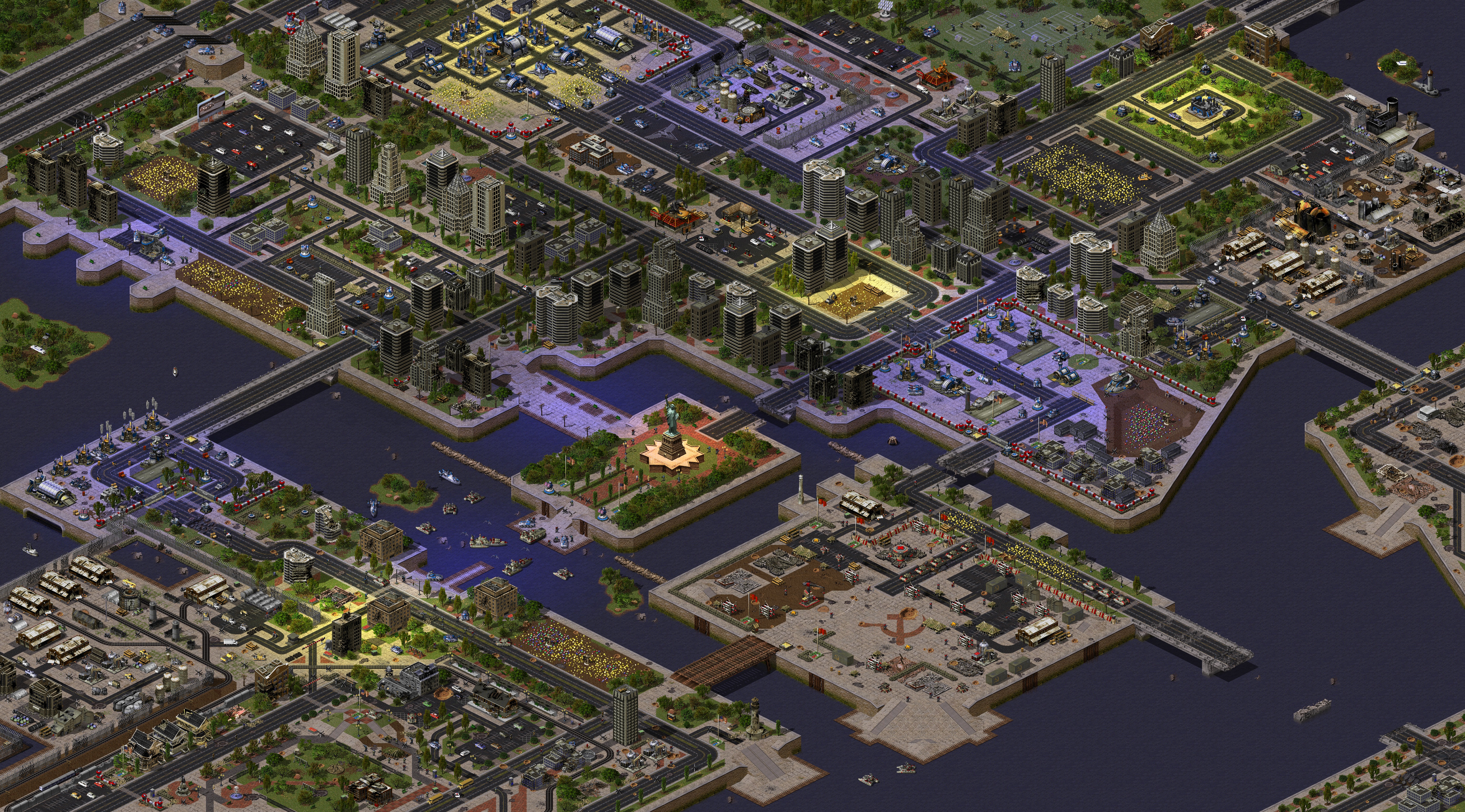 Rendered map: Soviet Mission 1: Bleed Red