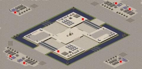 Rendered preview of 2 France 6 Yuri Tower - Besieged Strengthened