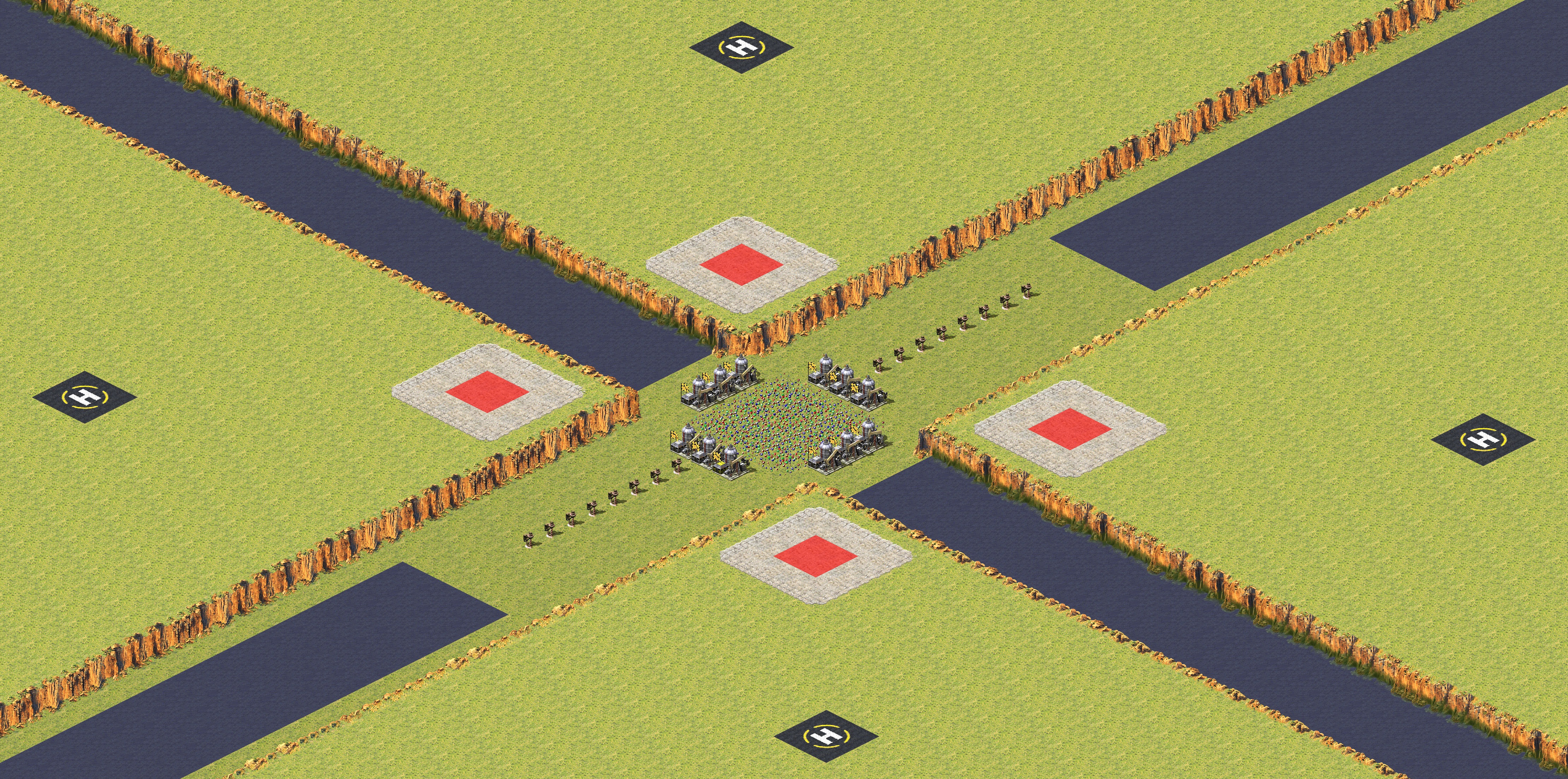 Rendered map: Downward Resource Grab