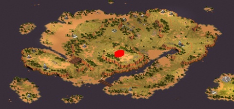 Rendered preview of Sacred Ground: Island