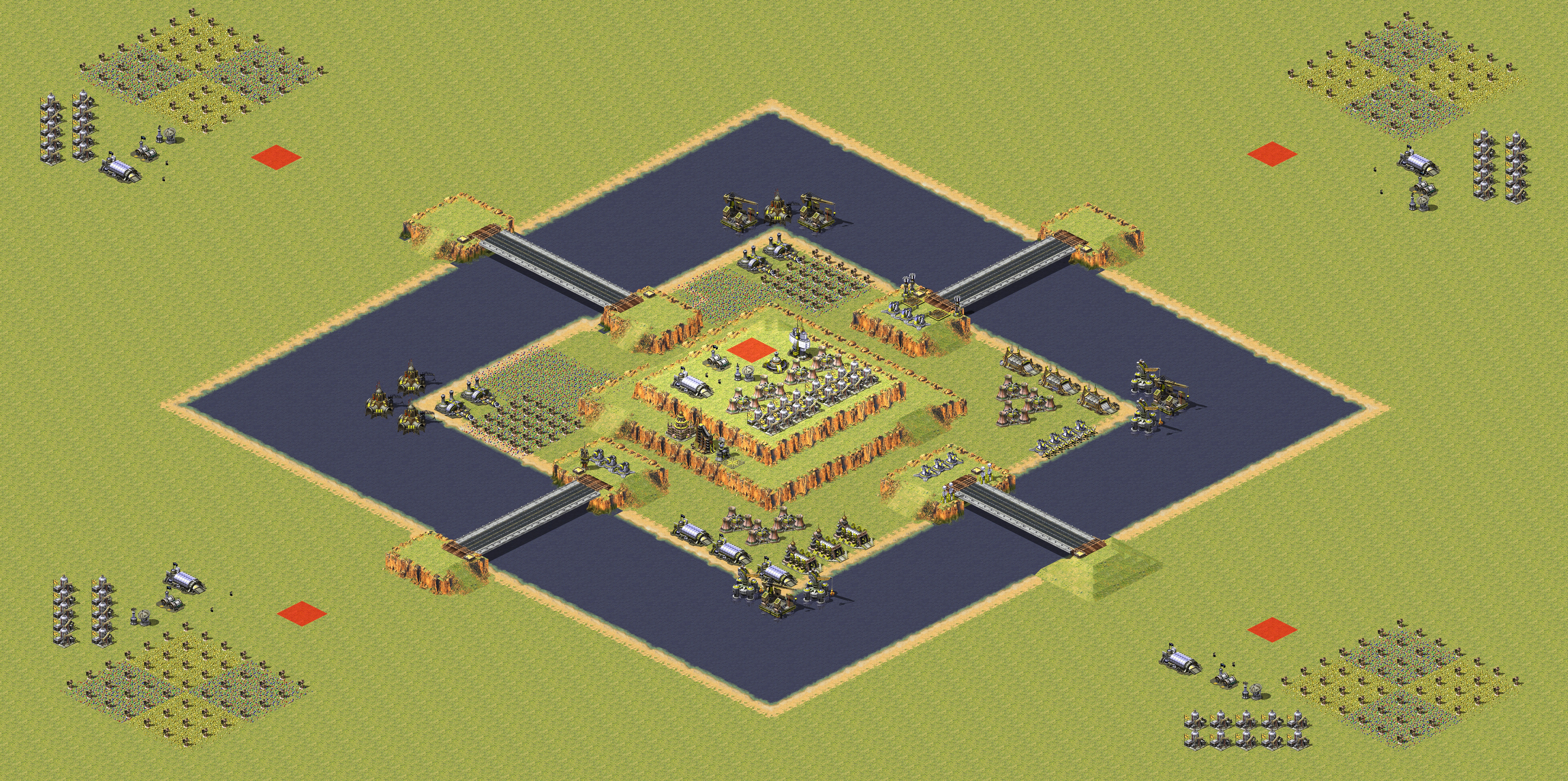 Rendered map: Apocalypse Island