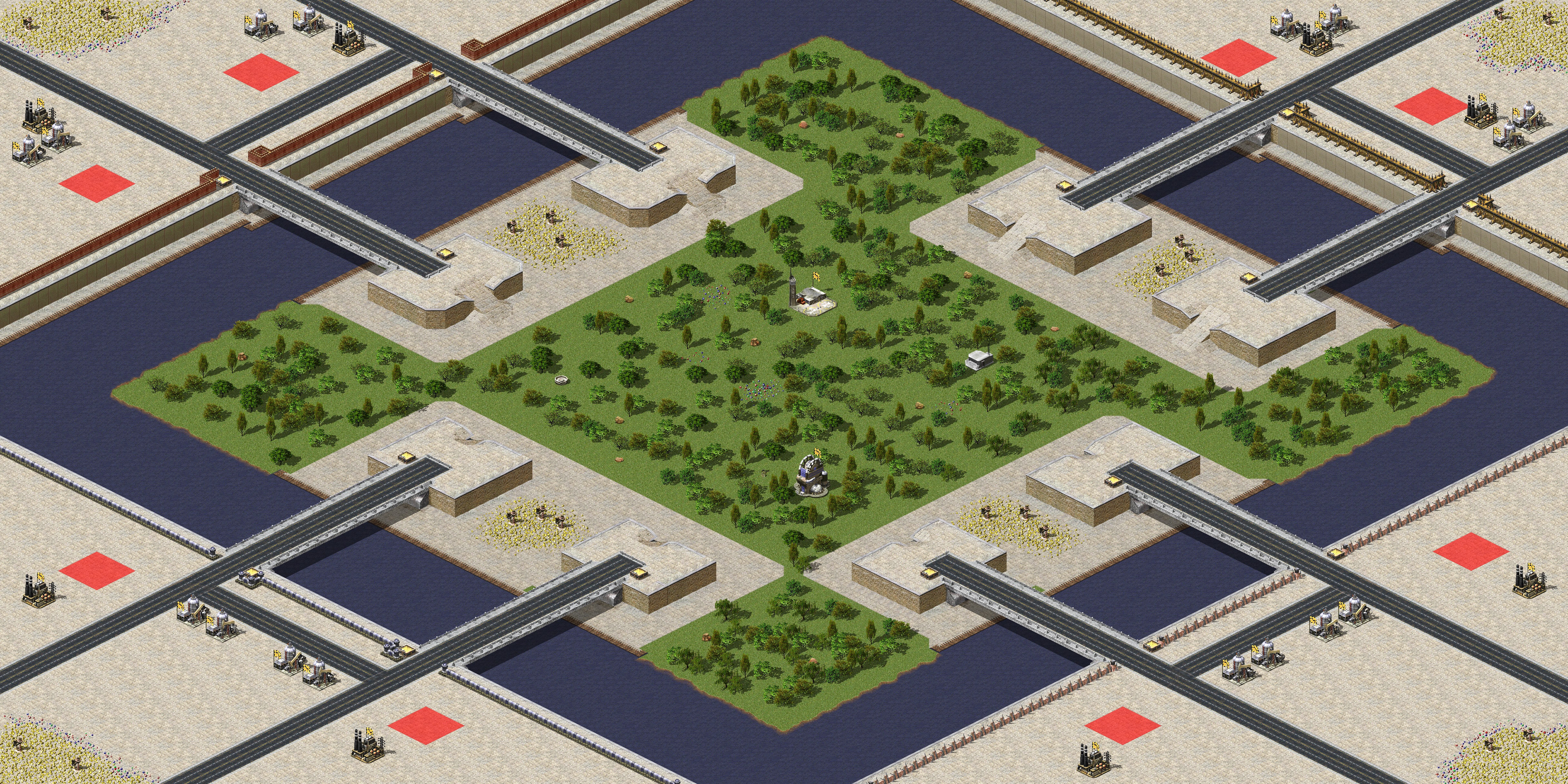 Rendered map: Heavy Bunkers