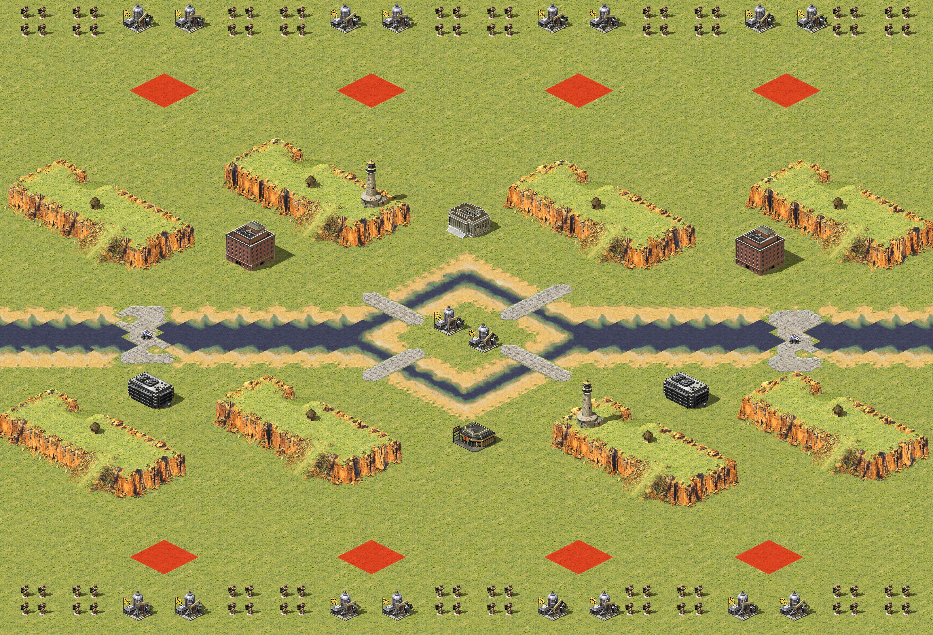 Rendered map: Duel 4v4
