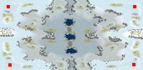 Rendered preview of Desert Island Snow