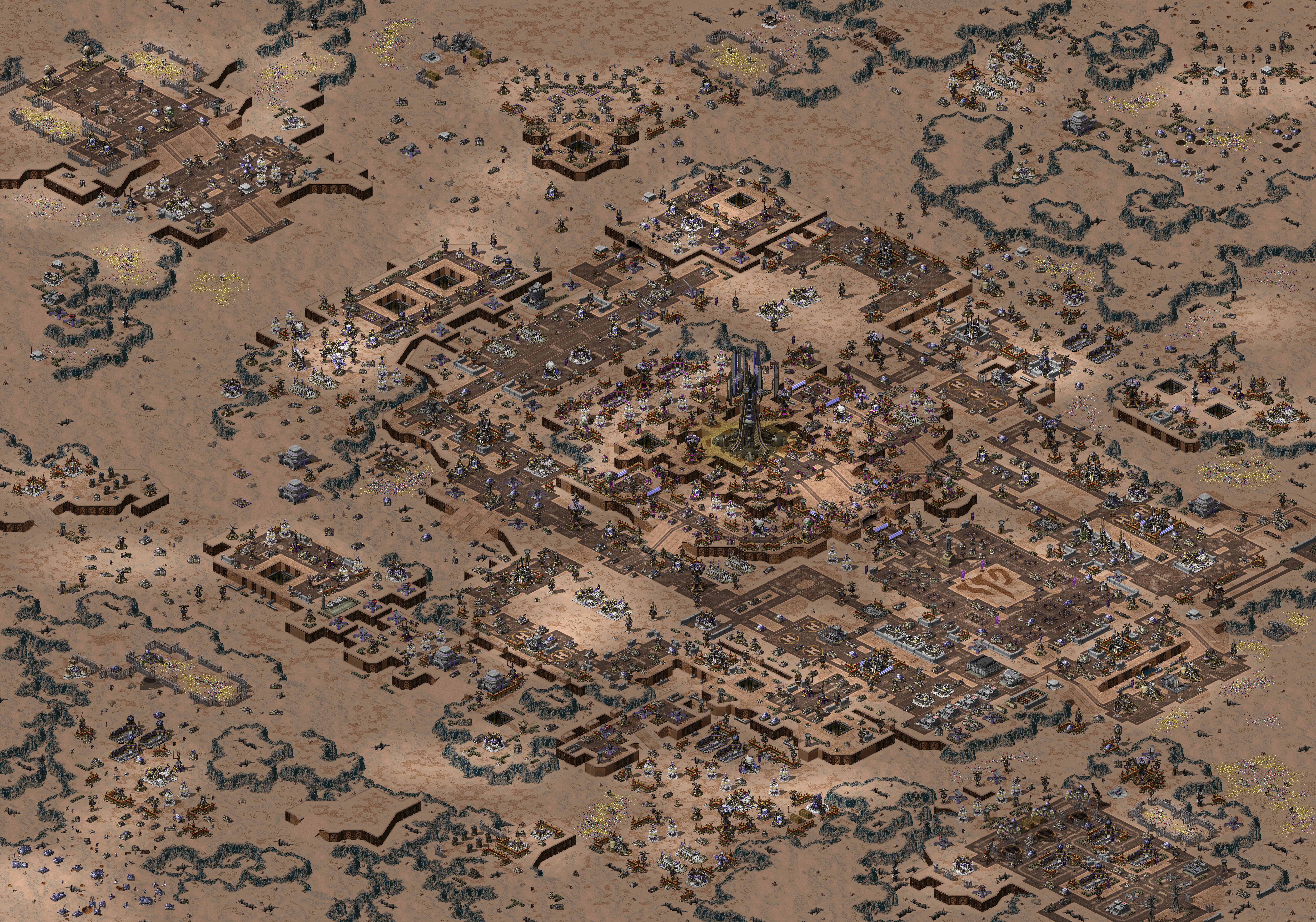 Rendered map: Allied Mission 23: Withershins