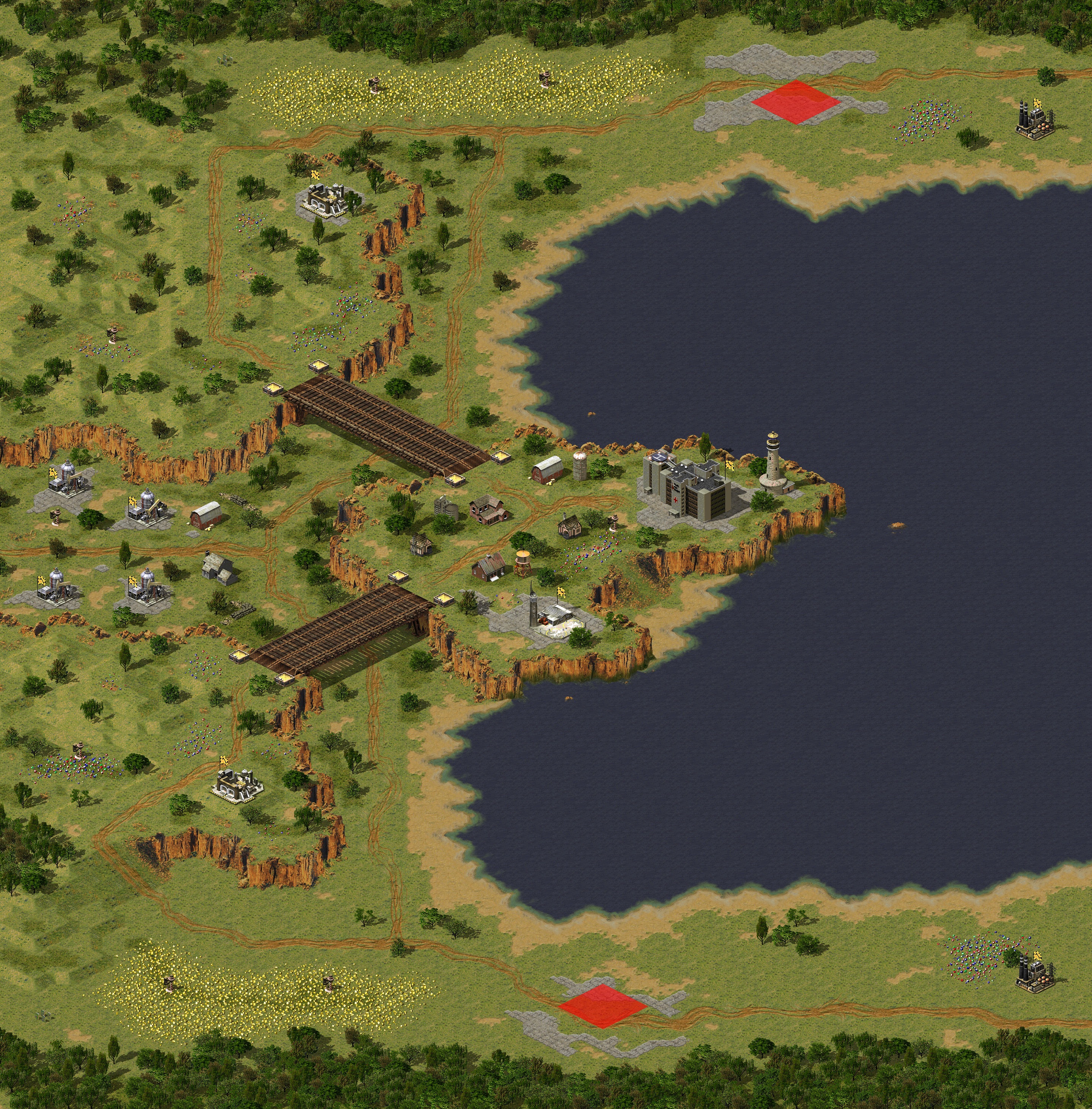 Rendered map: Mount Fury