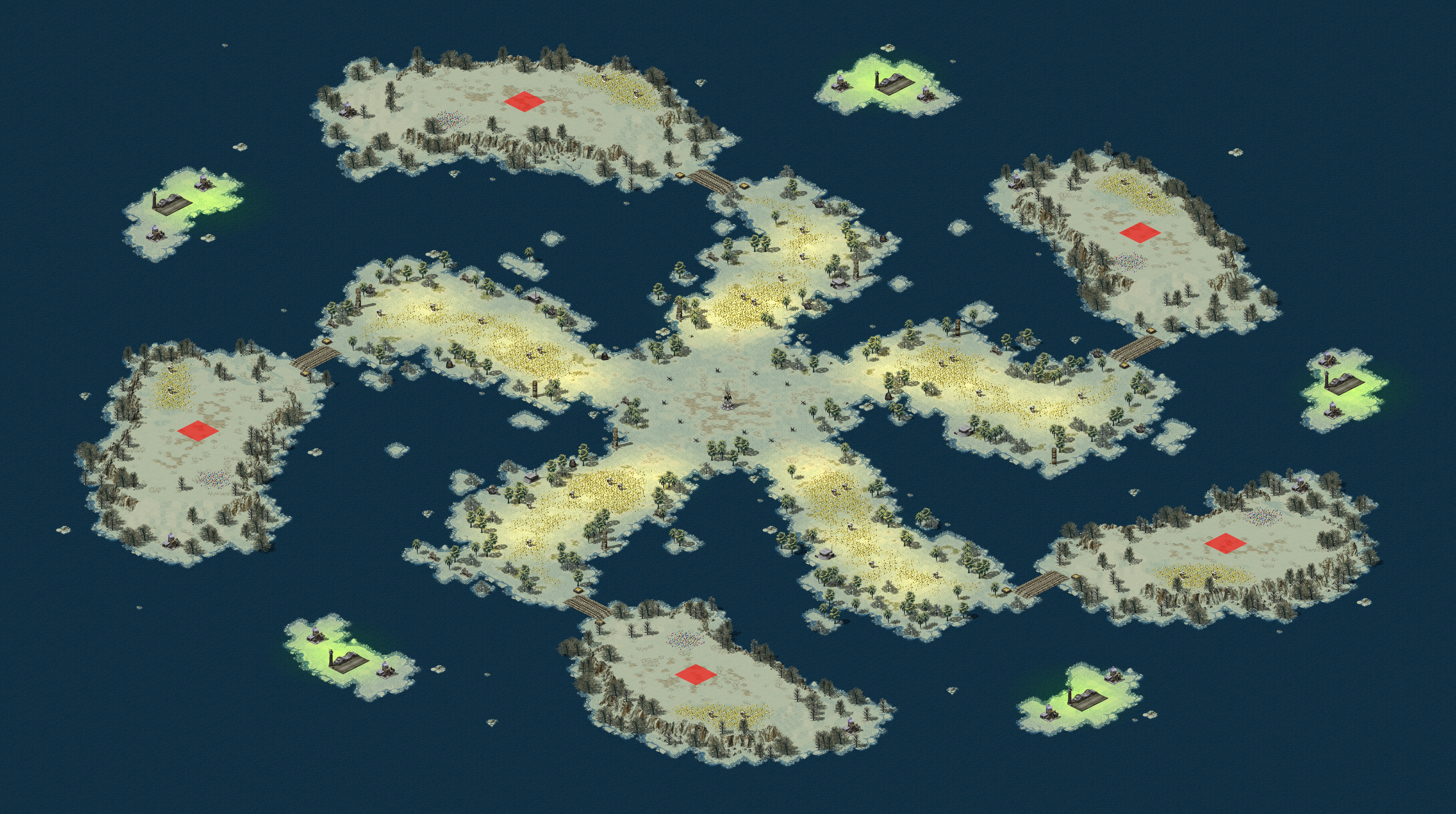 Rendered map: Vento Aureo