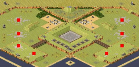 Rendered preview of 4v4 Seize City